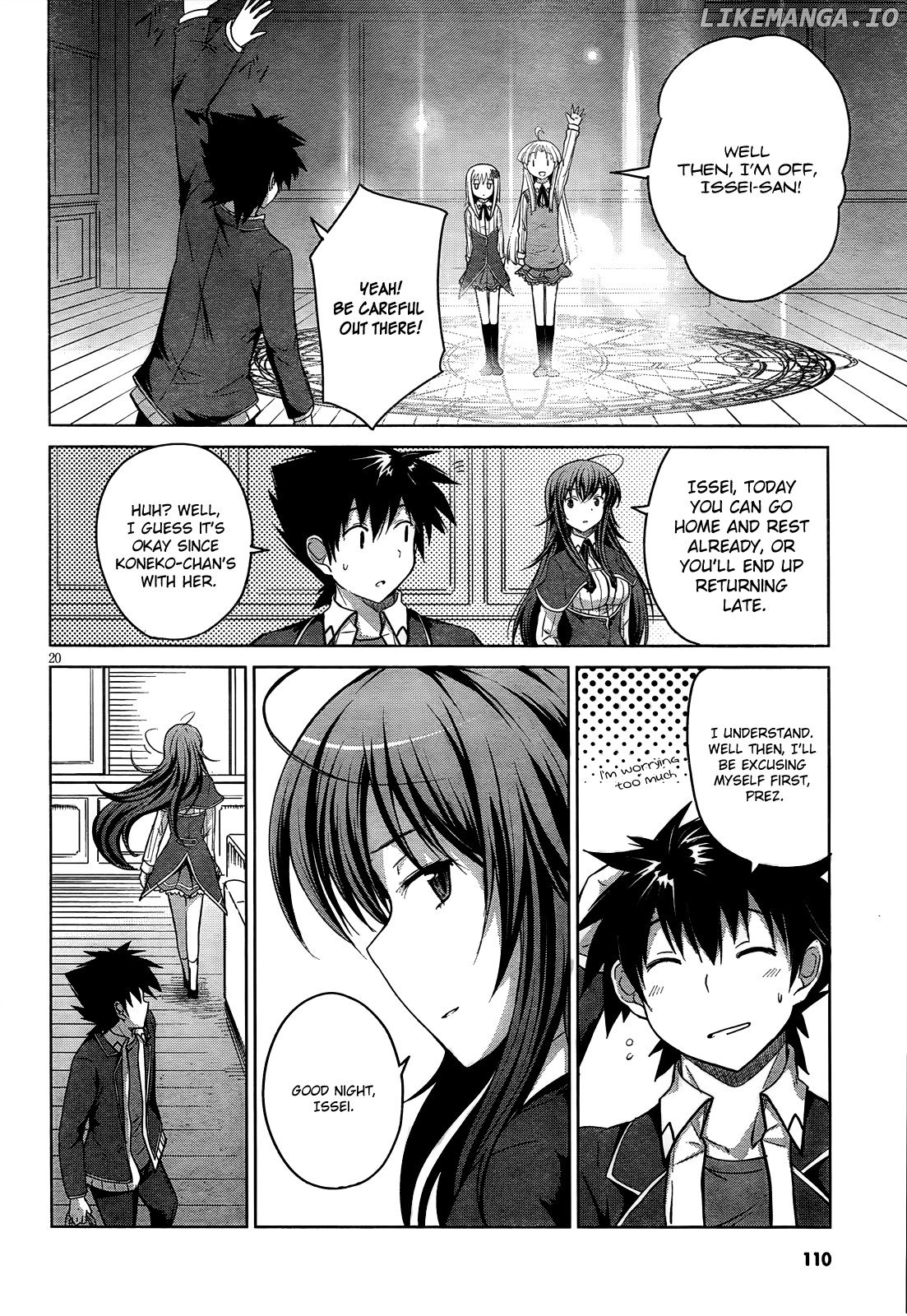 High-School DxD Chapter 12 - page 20