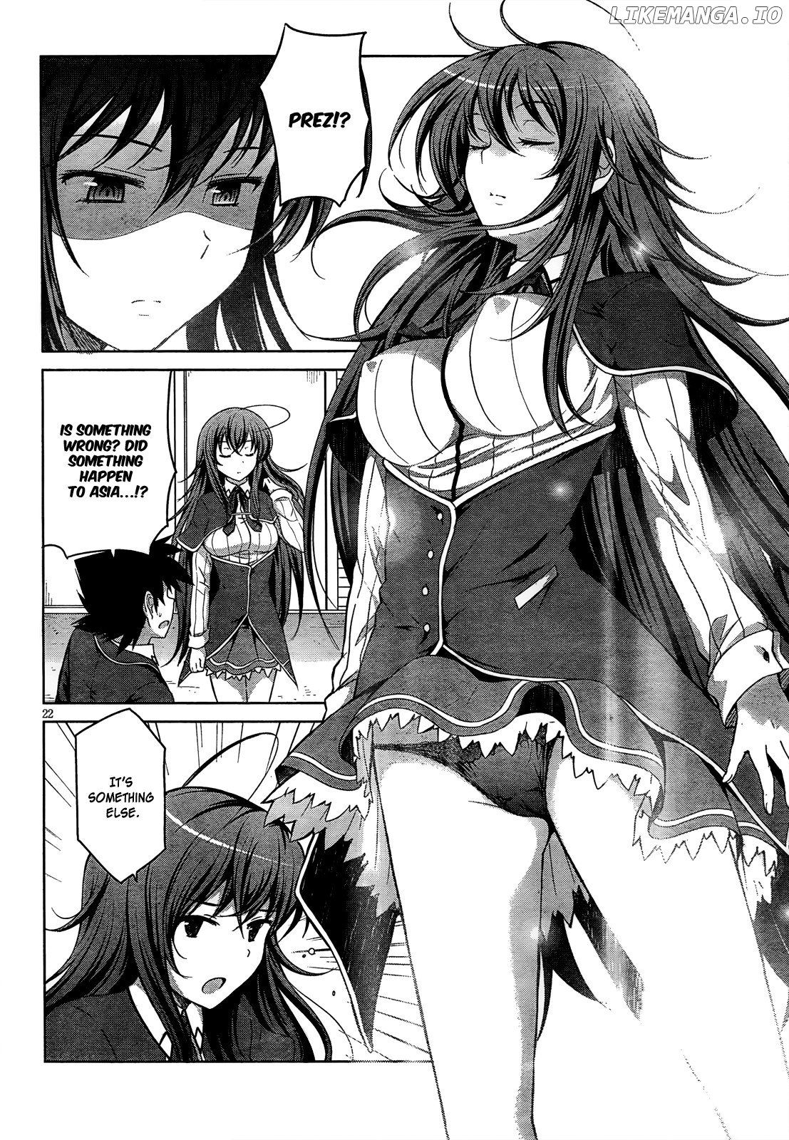 High-School DxD Chapter 12 - page 22