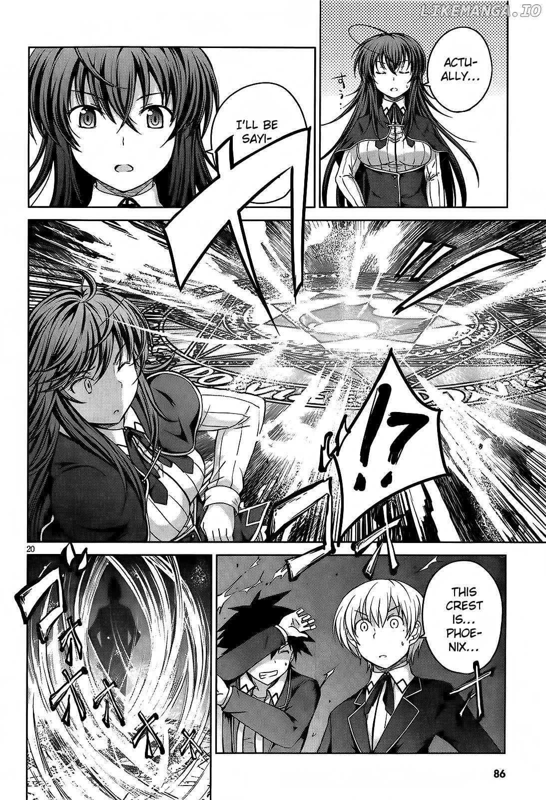 High-School DxD Chapter 13 - page 21