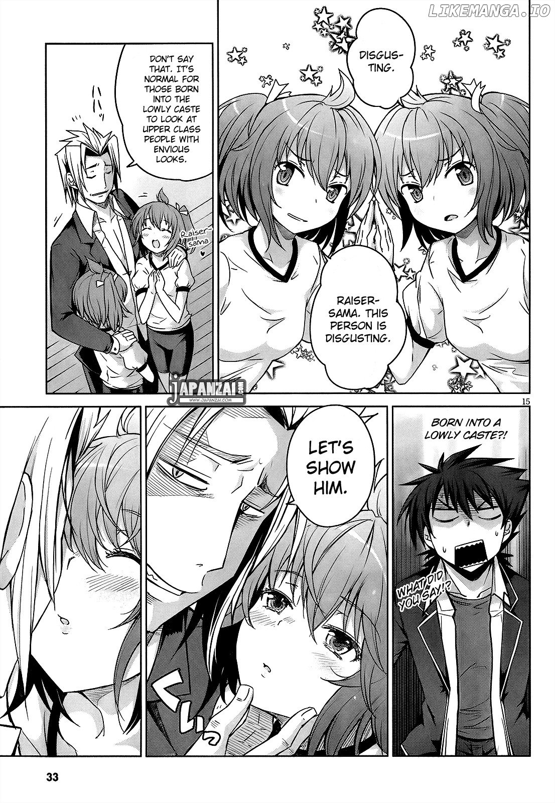 High-School DxD Chapter 14 - page 21