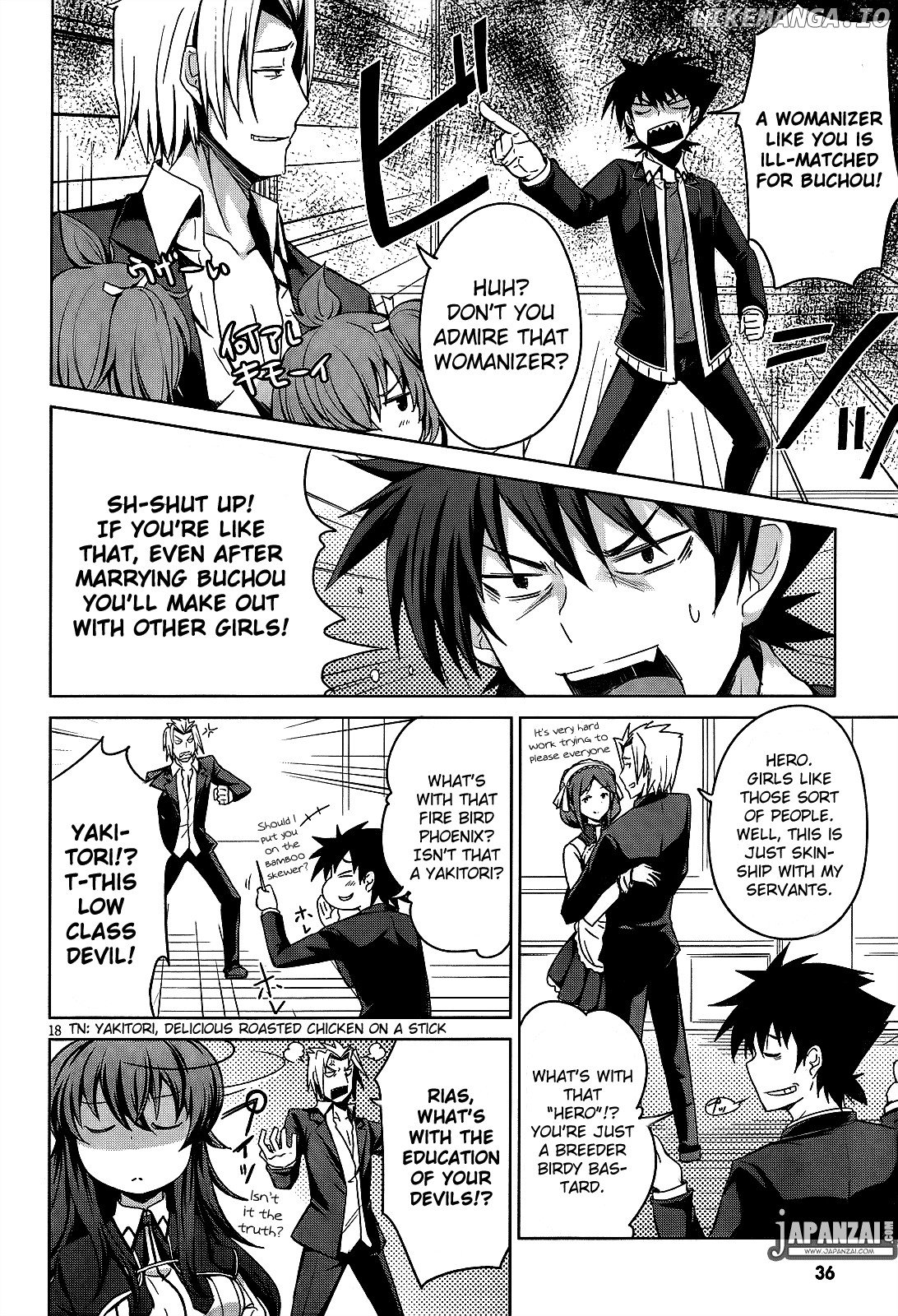 High-School DxD Chapter 14 - page 24