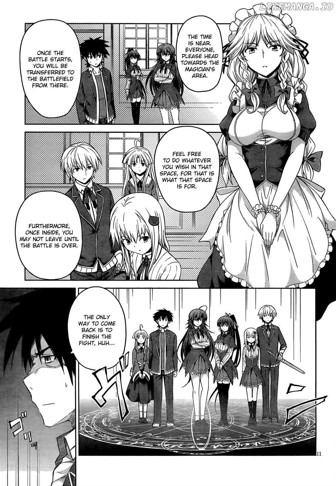 High-School DxD Chapter 17 - page 12