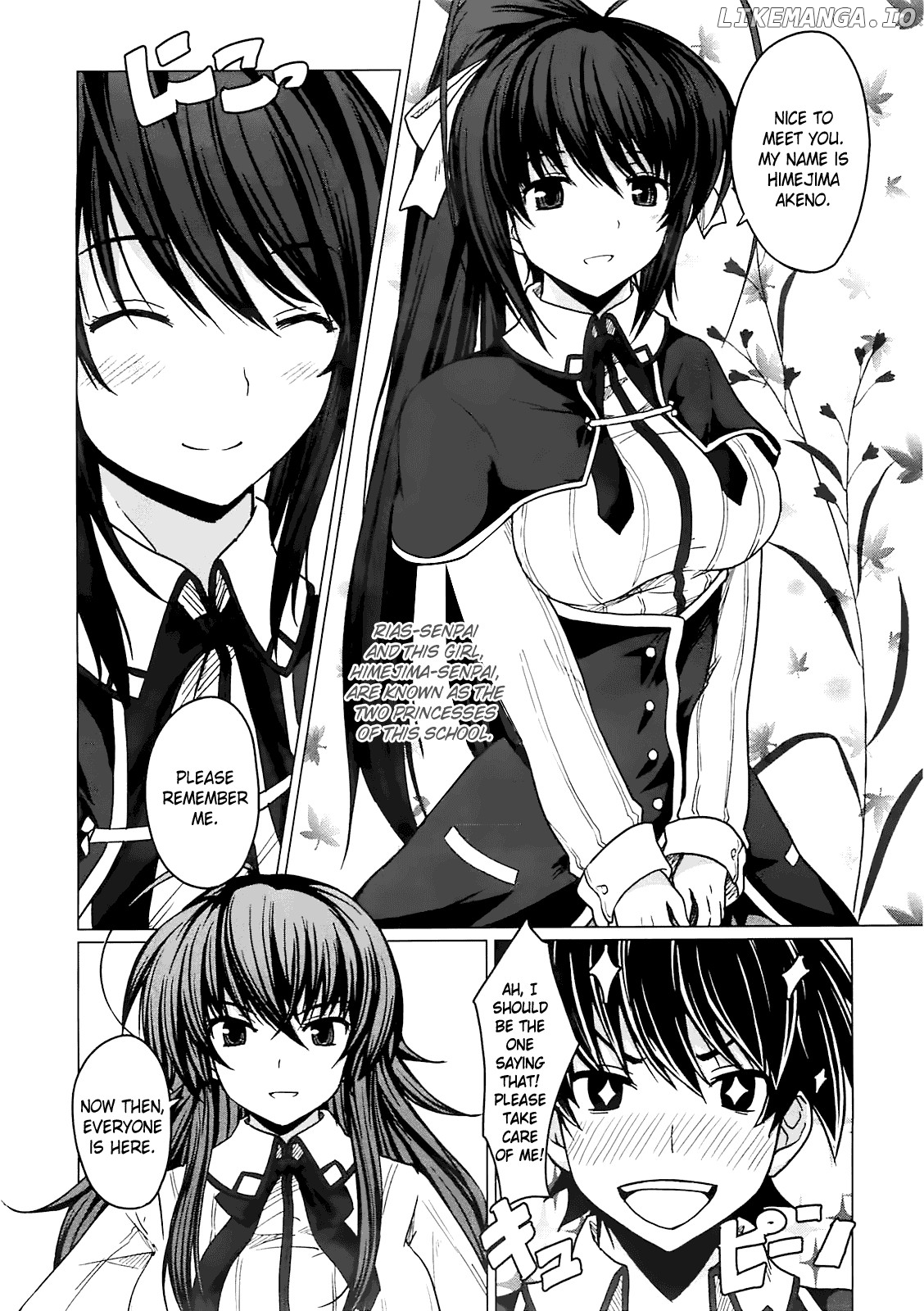 High-School DxD Chapter 2 - page 13