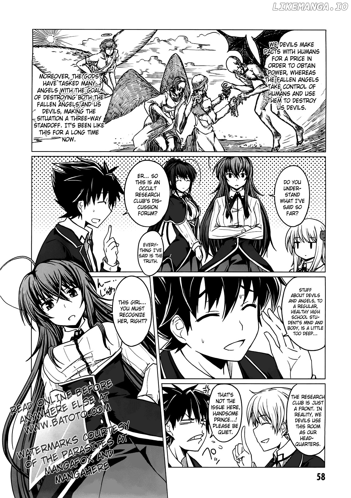 High-School DxD Chapter 2 - page 15