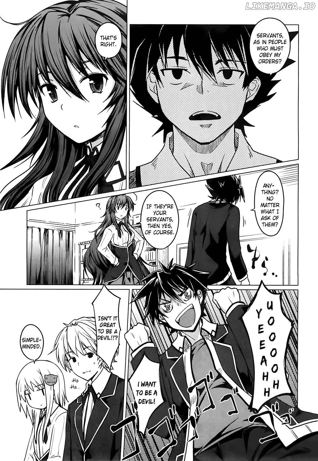 High-School DxD Chapter 2 - page 25