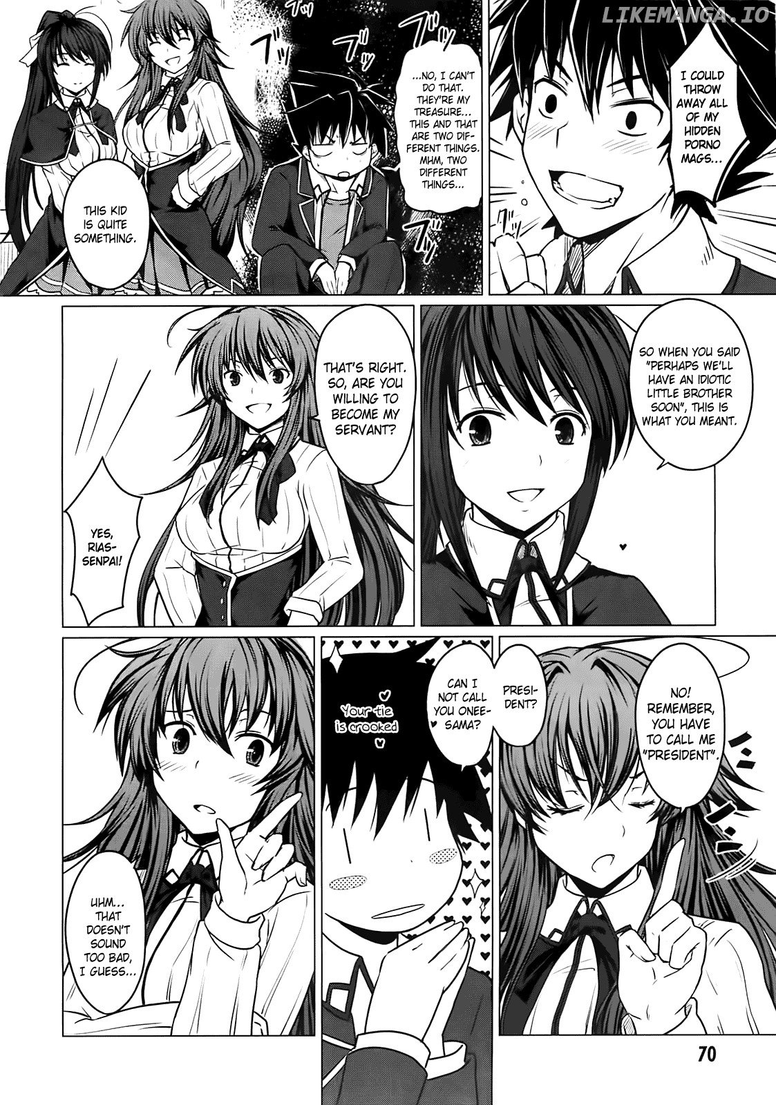 High-School DxD Chapter 2 - page 26