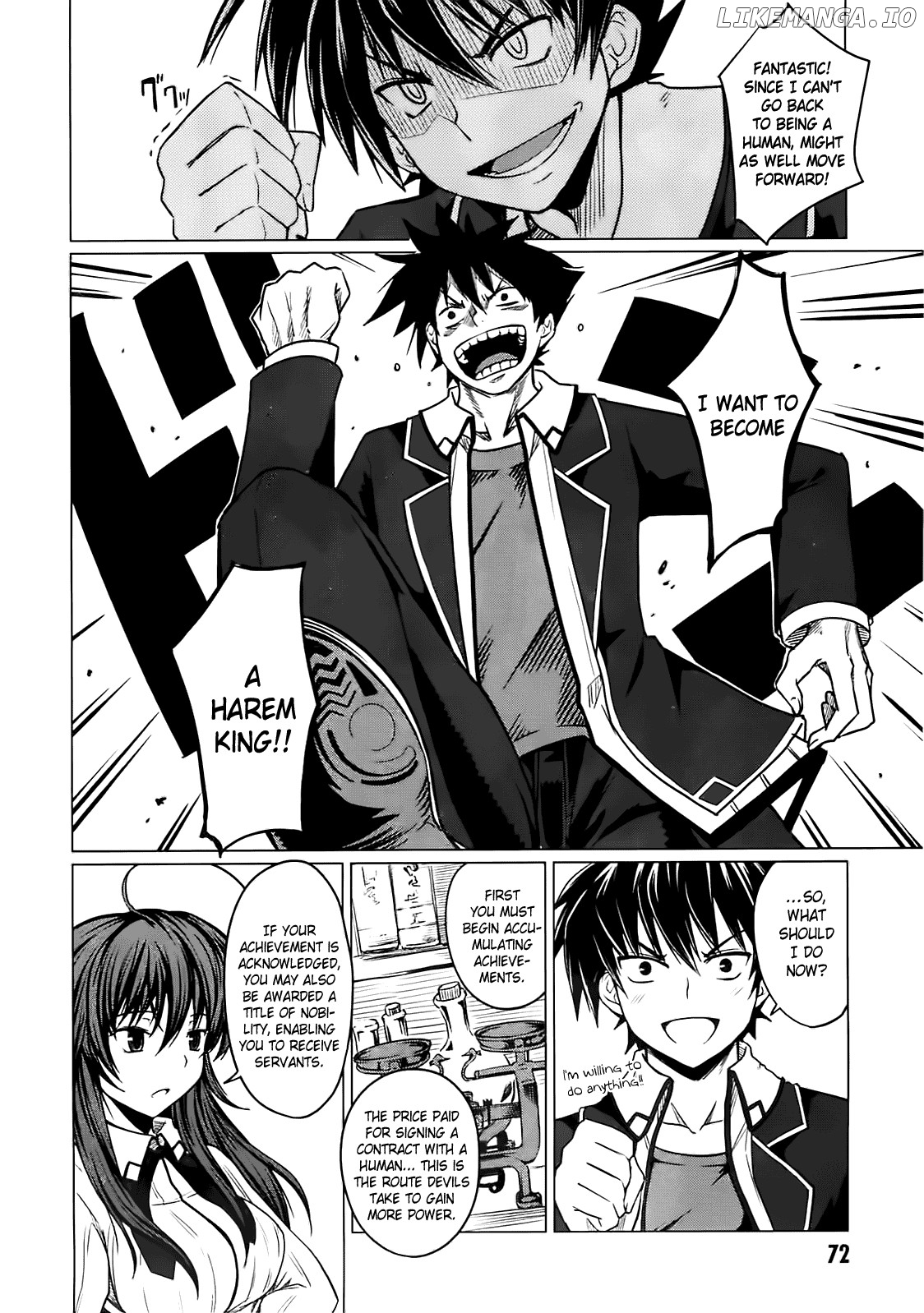 High-School DxD Chapter 2 - page 28