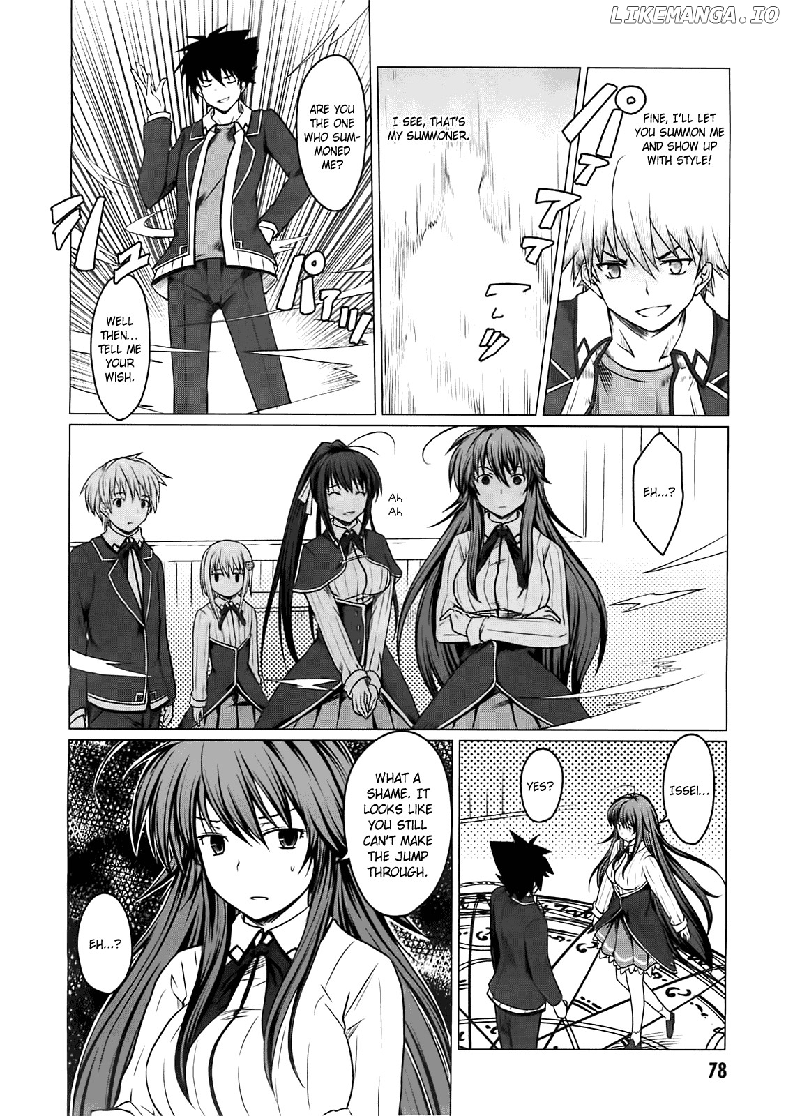 High-School DxD Chapter 2 - page 34