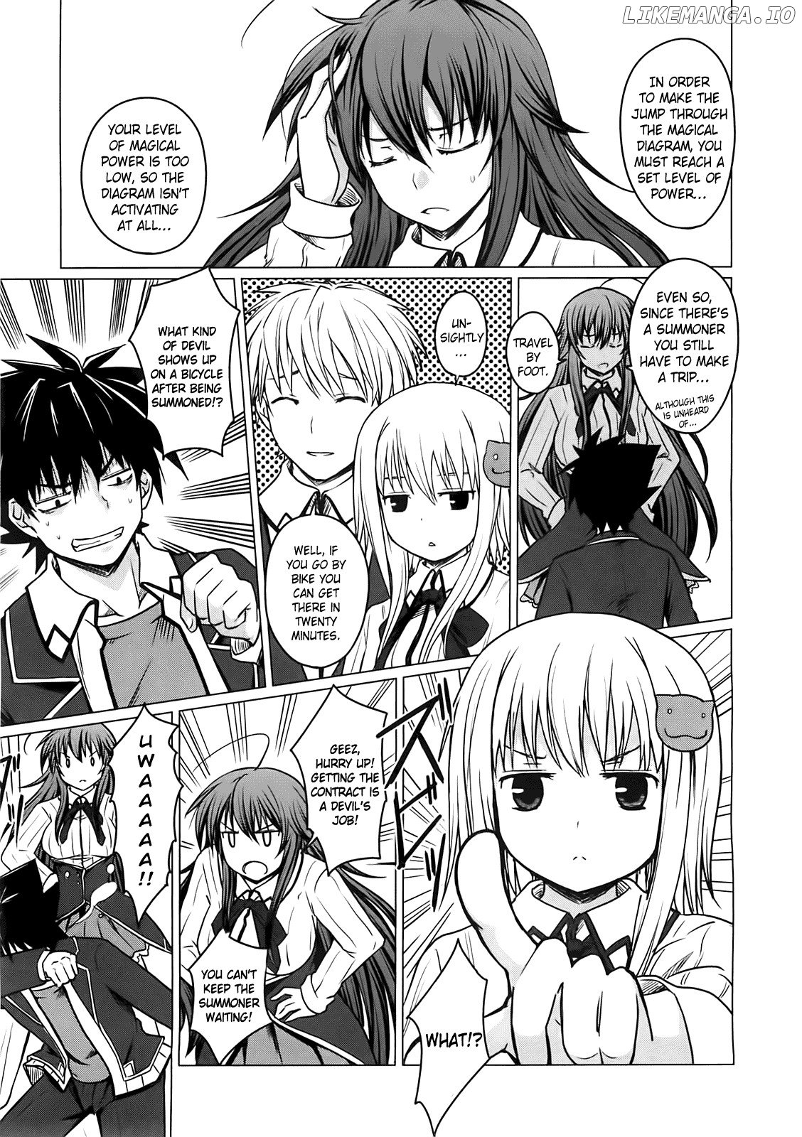 High-School DxD Chapter 2 - page 35