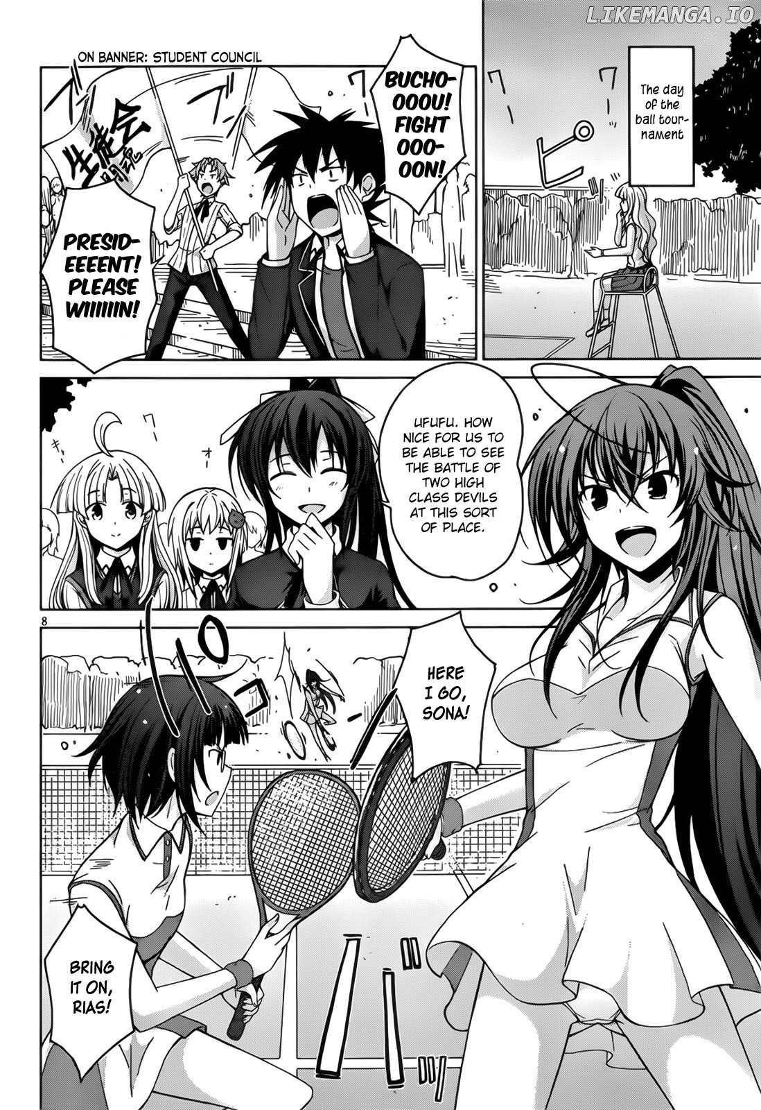 High-School DxD Chapter 24 - page 9