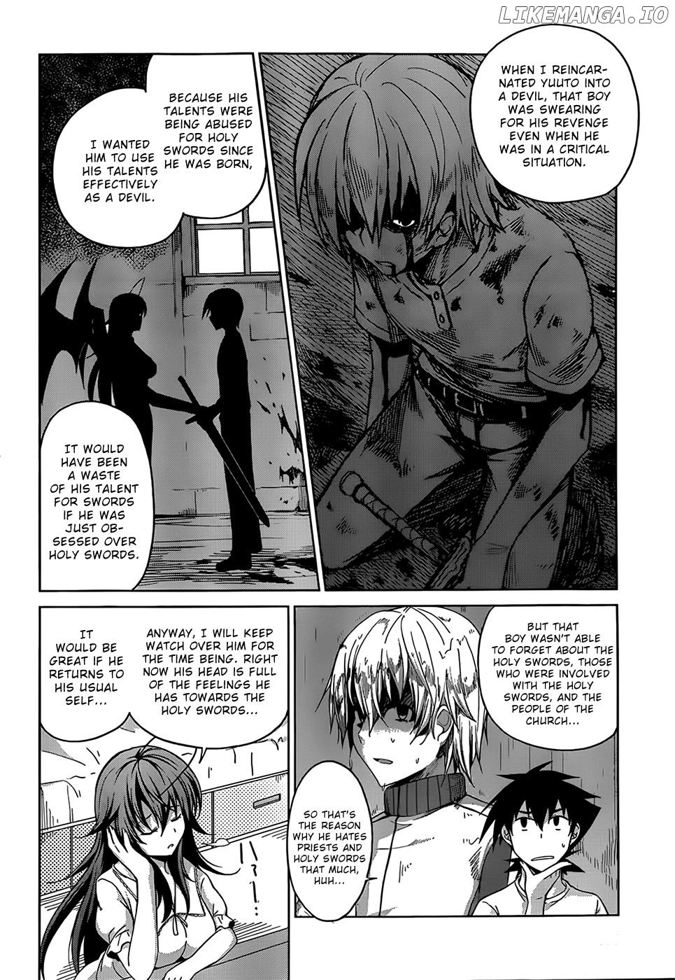 High-School DxD Chapter 25 - page 7