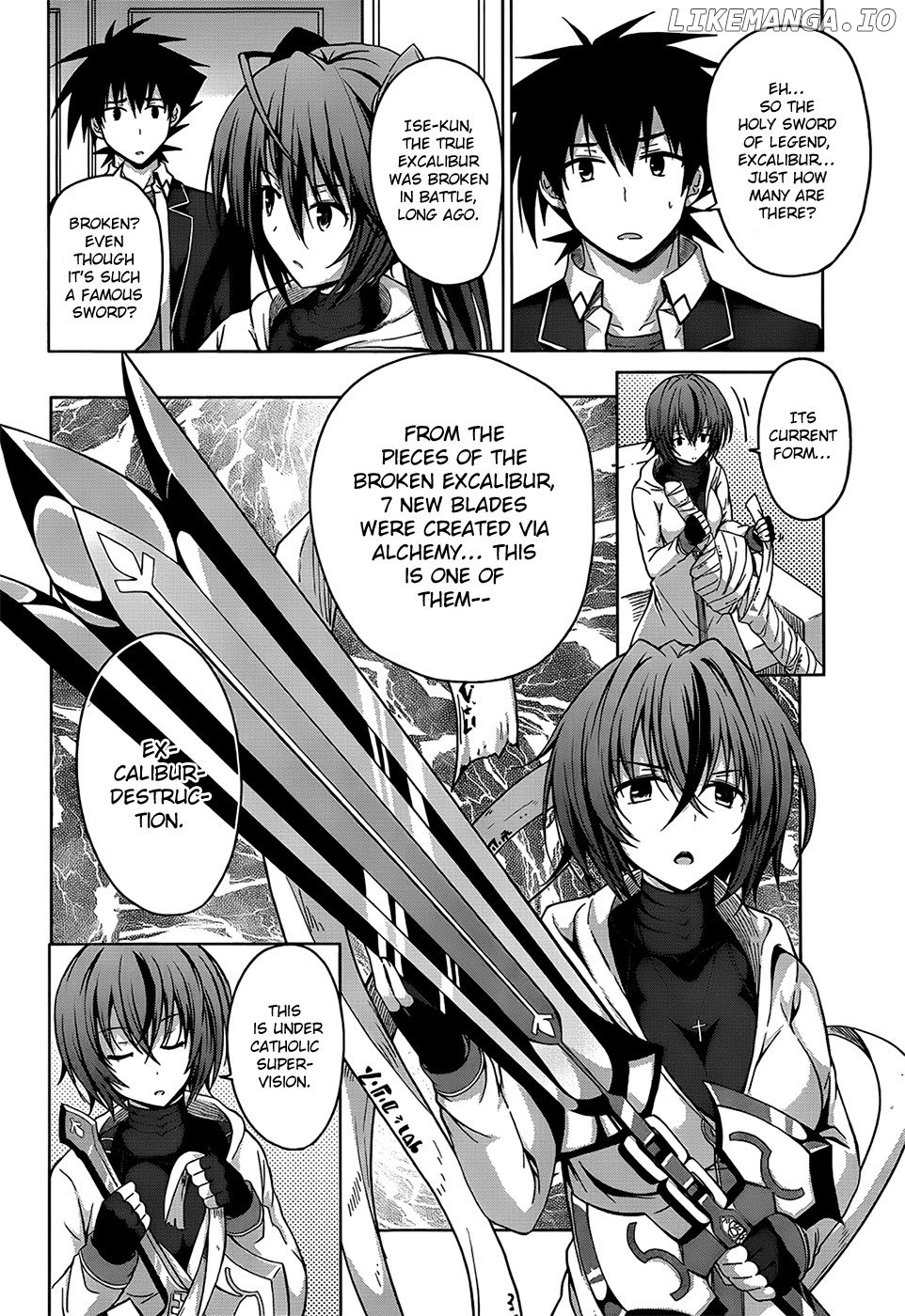 High-School DxD Chapter 26 - page 15