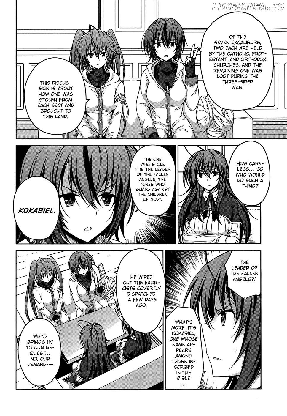 High-School DxD Chapter 26 - page 17