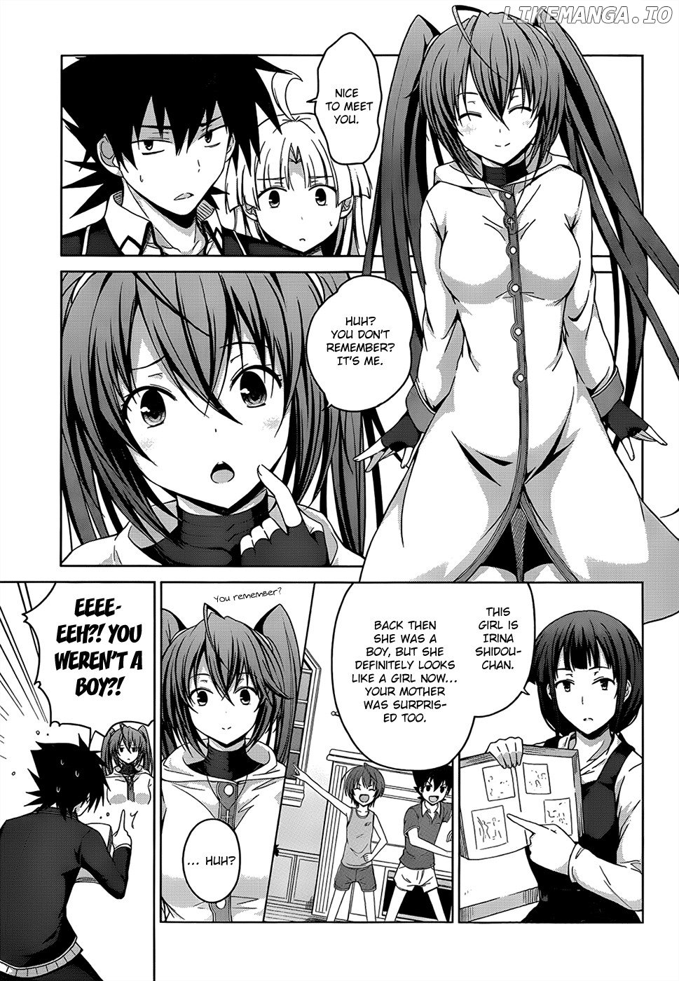 High-School DxD Chapter 26 - page 8