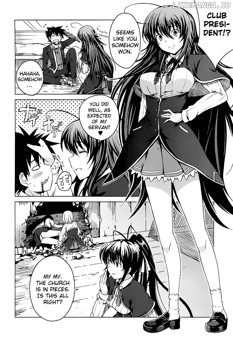 High-School DxD Chapter 9 - page 15