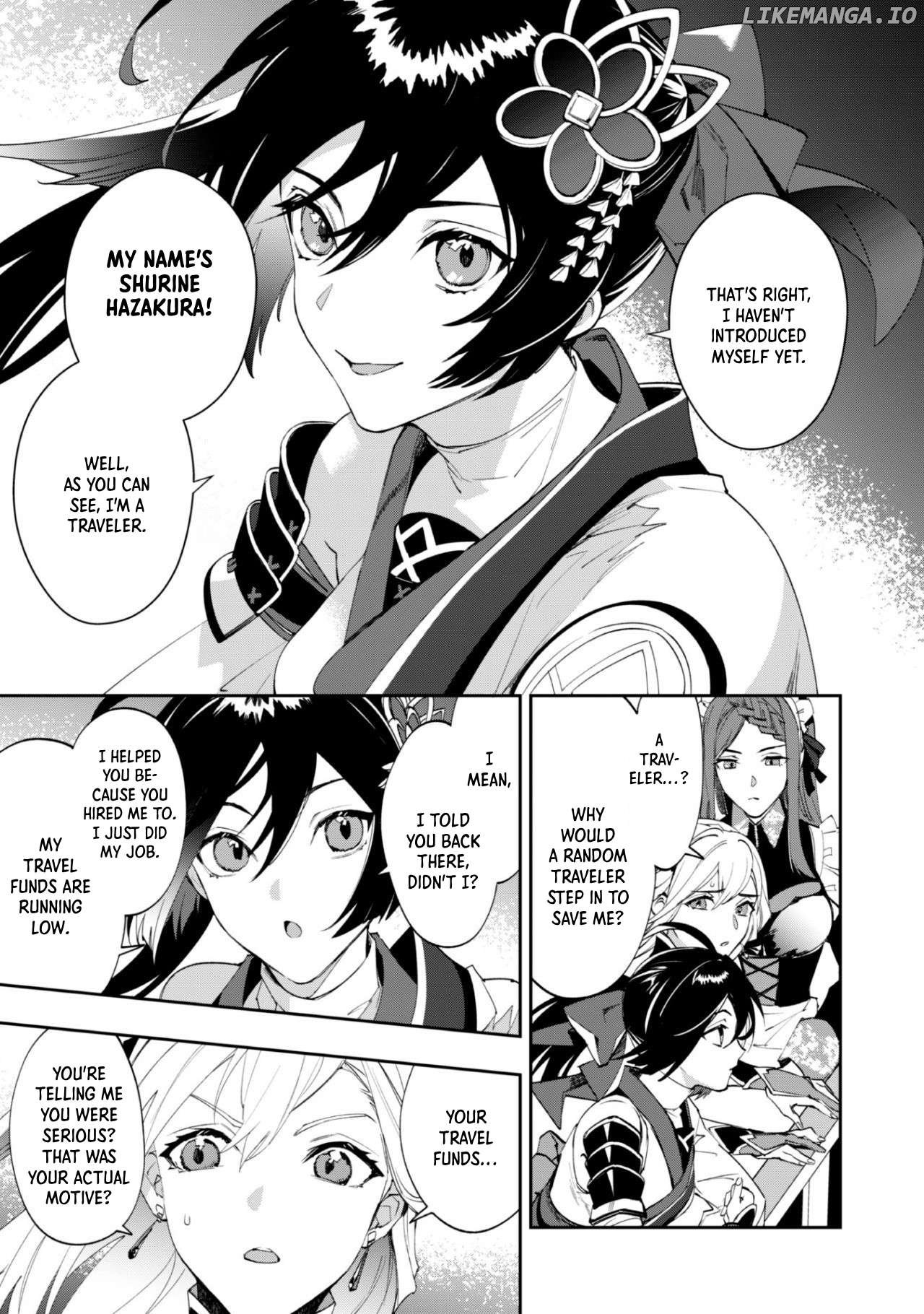 Hitokiri Shoujo Koushaku Reijou no Goei ni Naru Chapter 1 - page 29