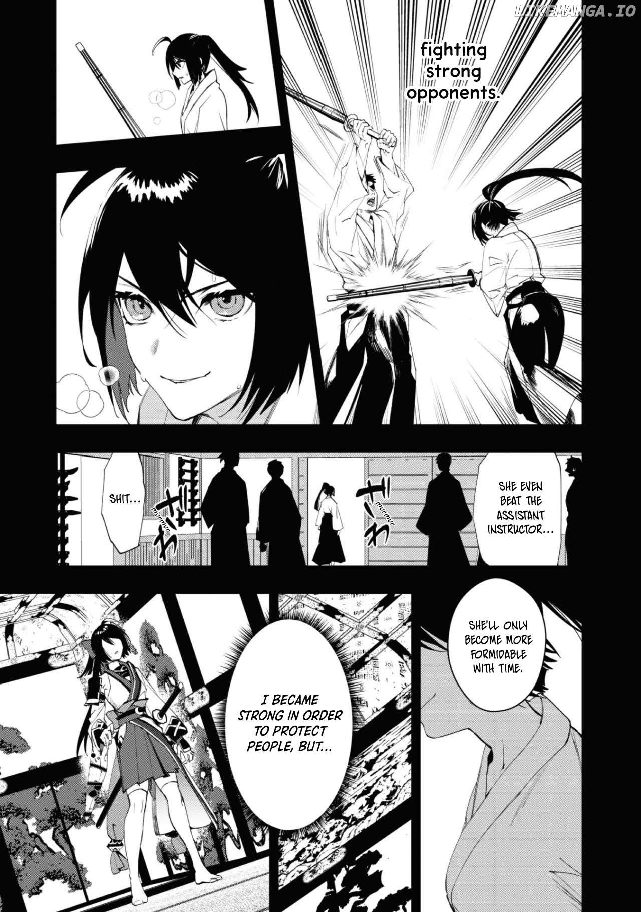 Hitokiri Shoujo Koushaku Reijou no Goei ni Naru Chapter 1 - page 7