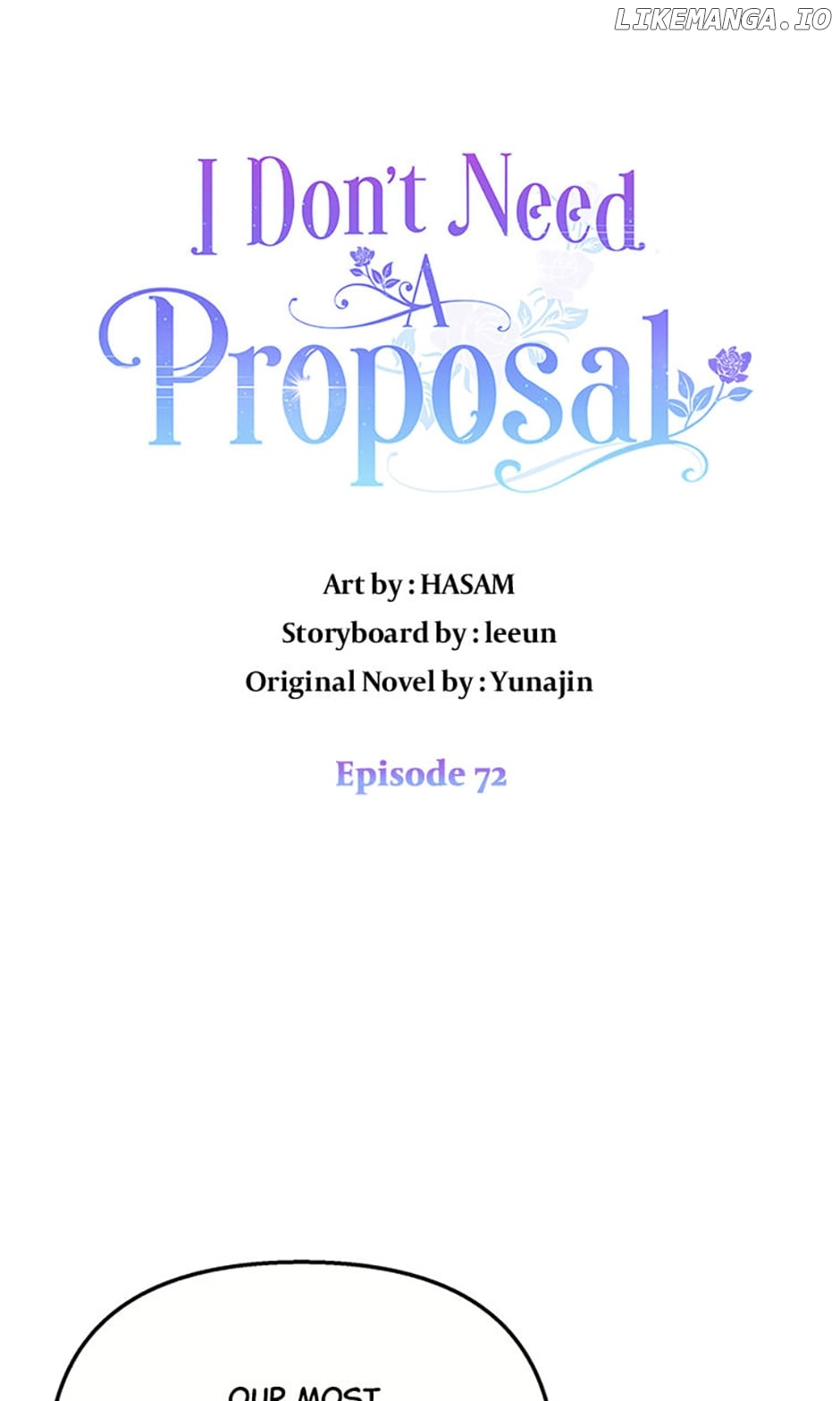 I Don't Need A Proposal Chapter 72 - page 26