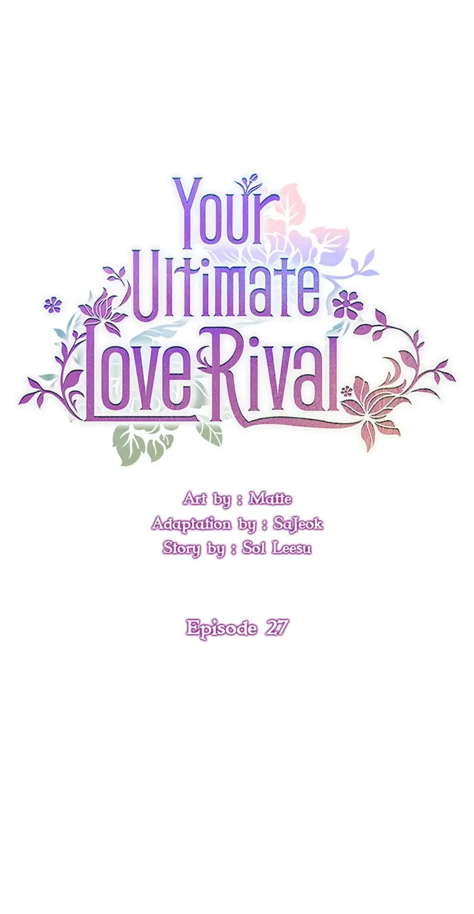 Your Ultimate Love Rival Chapter 27 - page 8