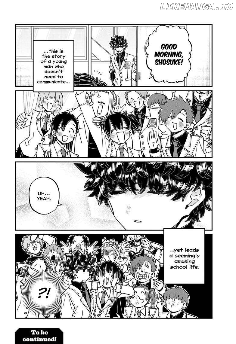 Komi-san wa Komyushou Desu Chapter 462 - page 18