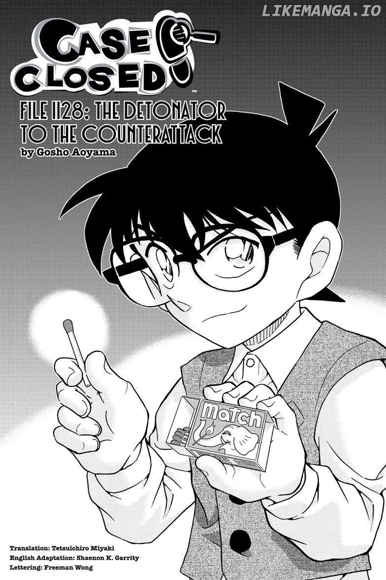 Detective Conan Chapter 1128 - page 2