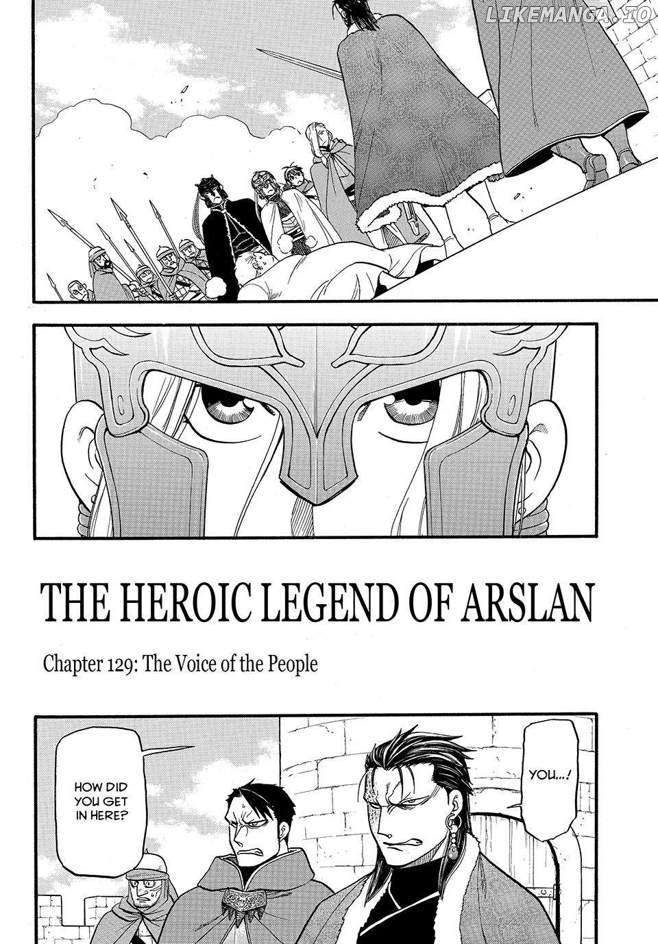 Arslan Senki (ARAKAWA Hiromu) Chapter 129 - page 3