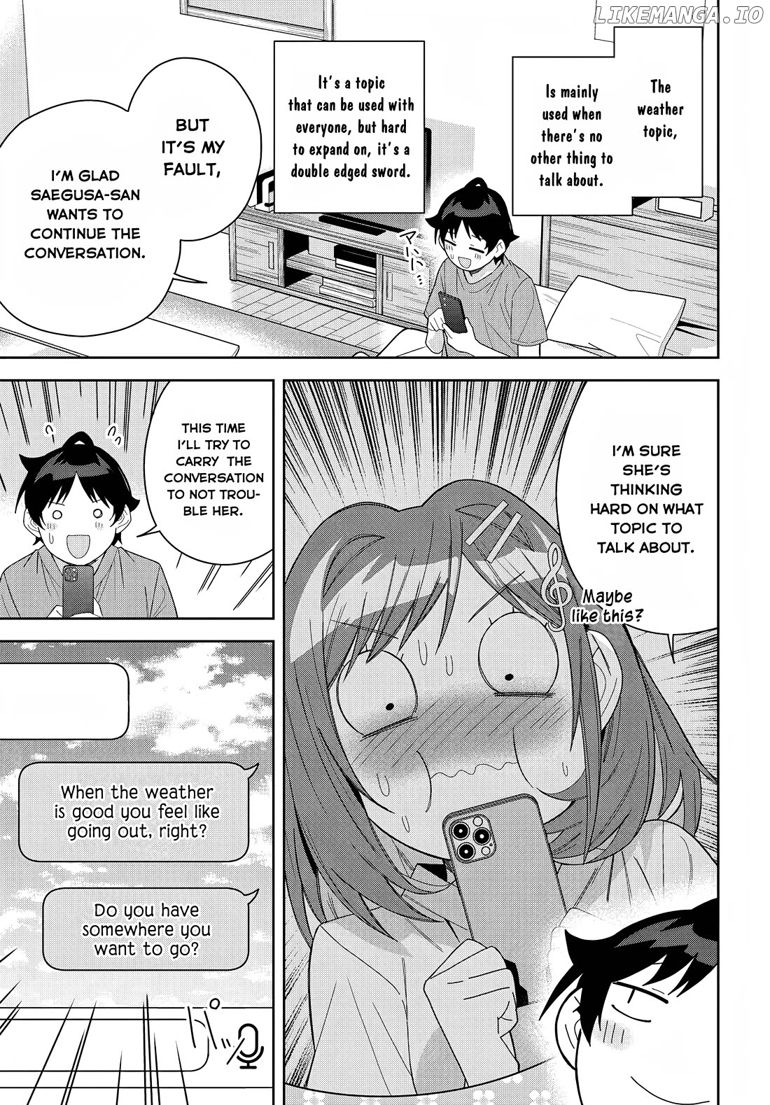 Classmate No Moto Idol Ga, Tonikaku Kyodou Fushin Nan Desu Chapter 13 - page 15