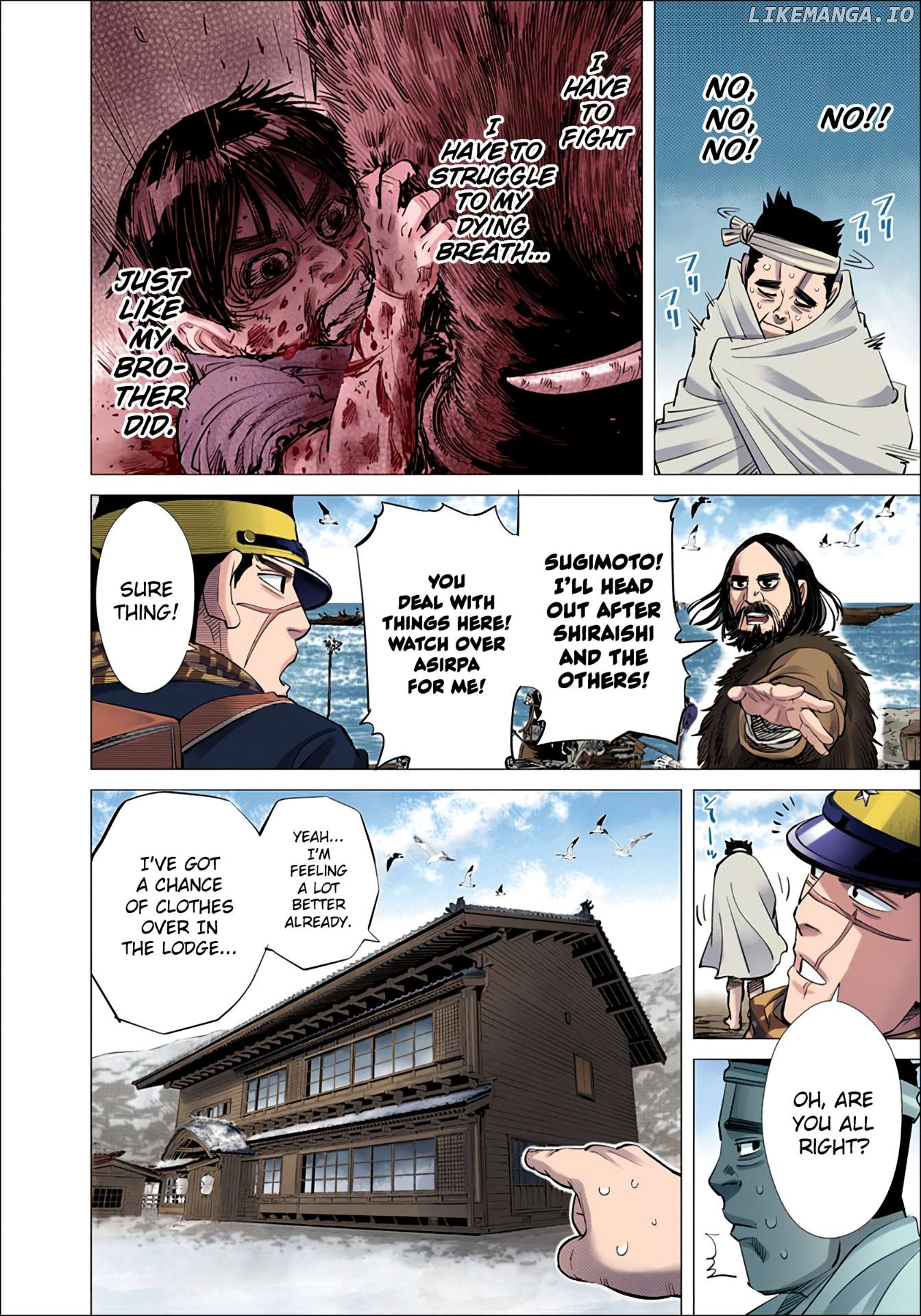 Golden Kamuy - Digital Colored Comics Chapter 47 - page 12