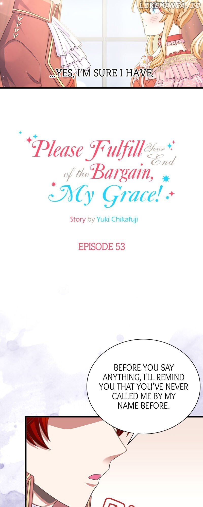 Please Fulfill Your End of the Bargain, My Grace! Chapter 53 - page 6