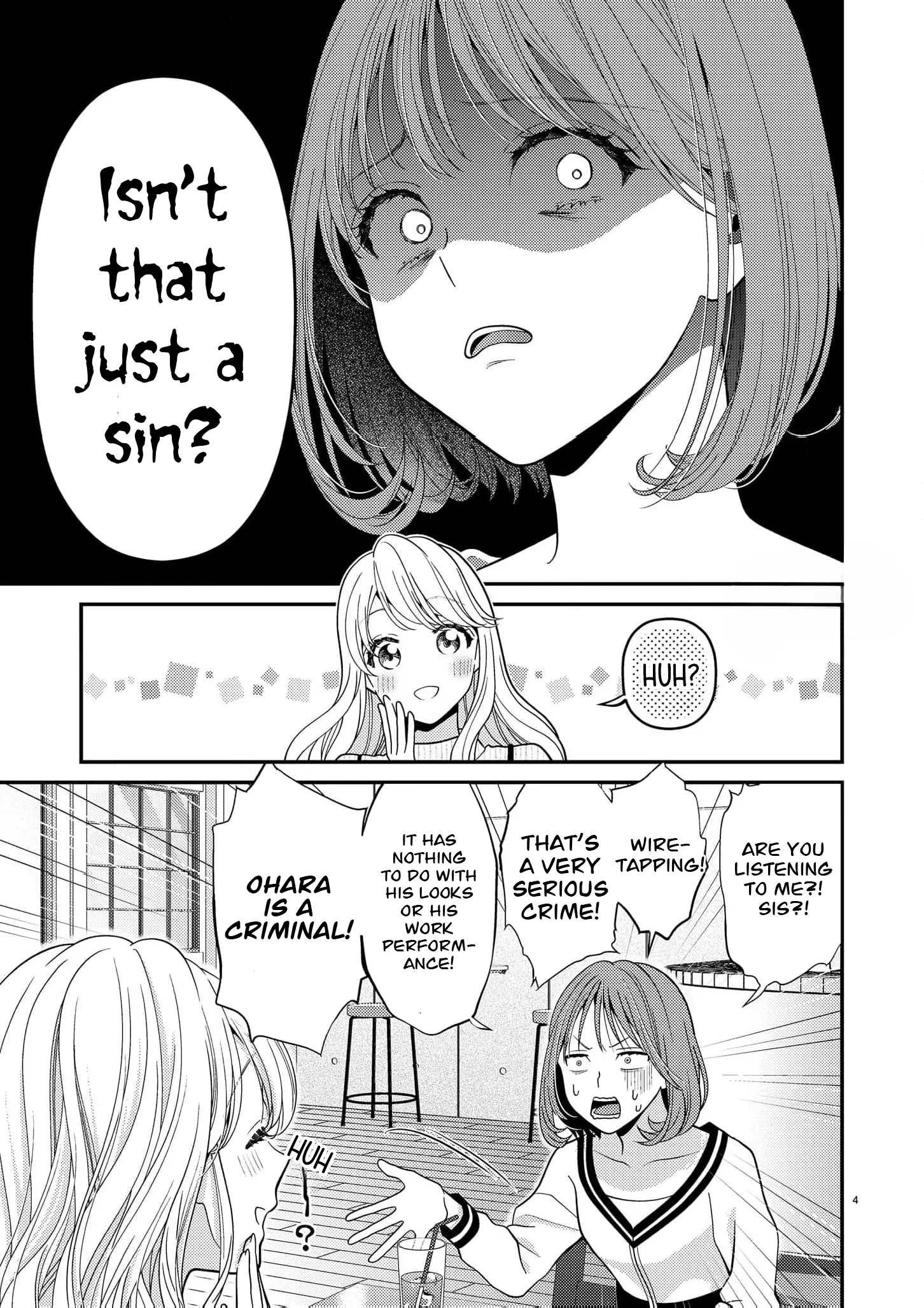 Yandere Killing!! ~When I told my obsessive childhood friend, "I love you too," he shifted to the romantic comedy route~ Chapter 5 - page 4