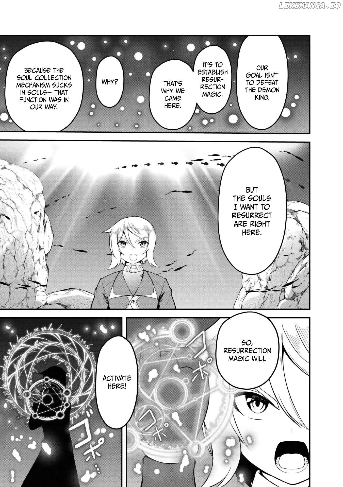 Sekaiju no Shita kara Hajimeru: Hanryuu Shoujo to Boku no Musou Life Chapter 28 - page 28