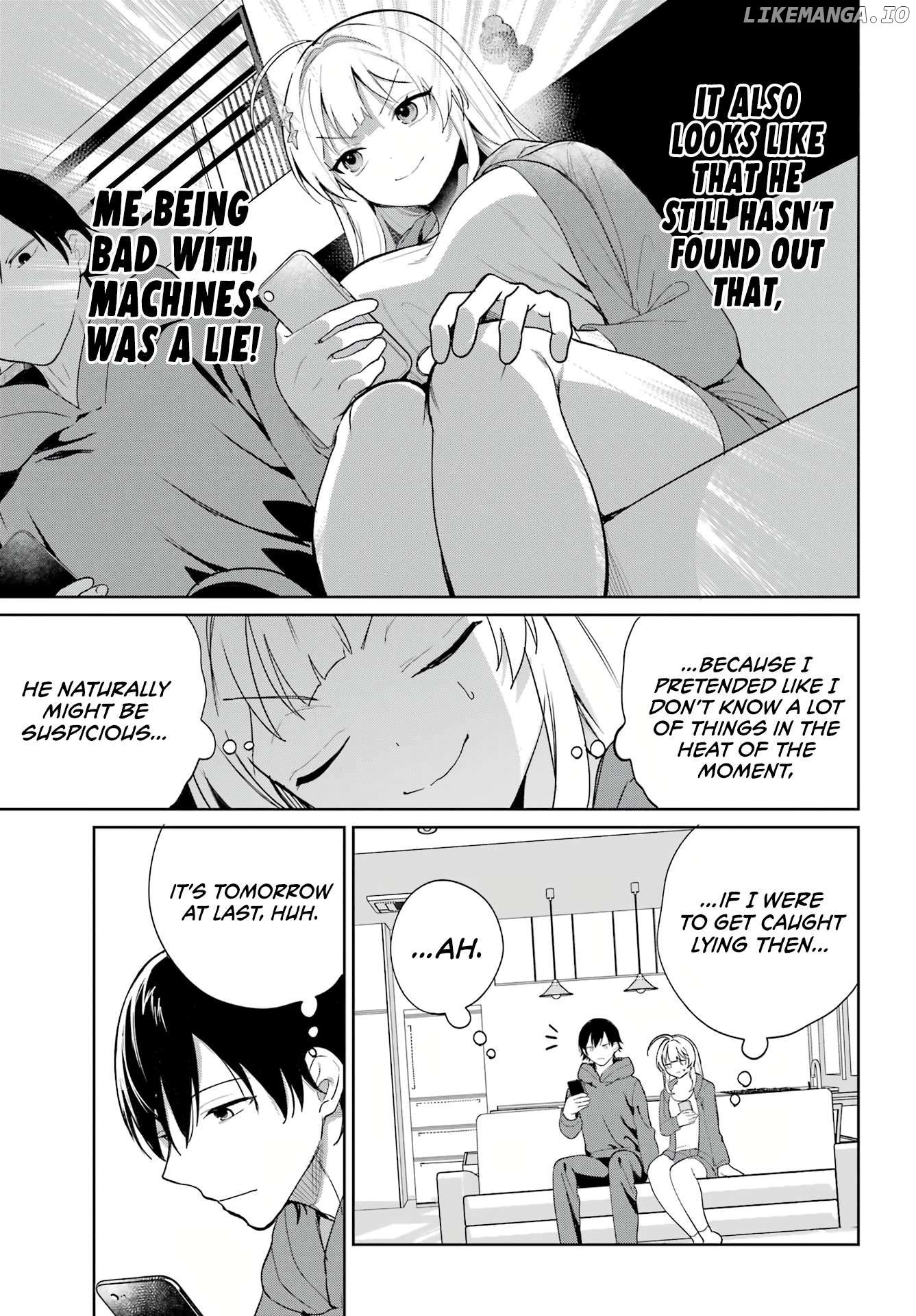 Remote Jugyou ni Nattara Class 1 no Bishoujo to Doukyo Suru Koto ni Natta Chapter 3 - page 37