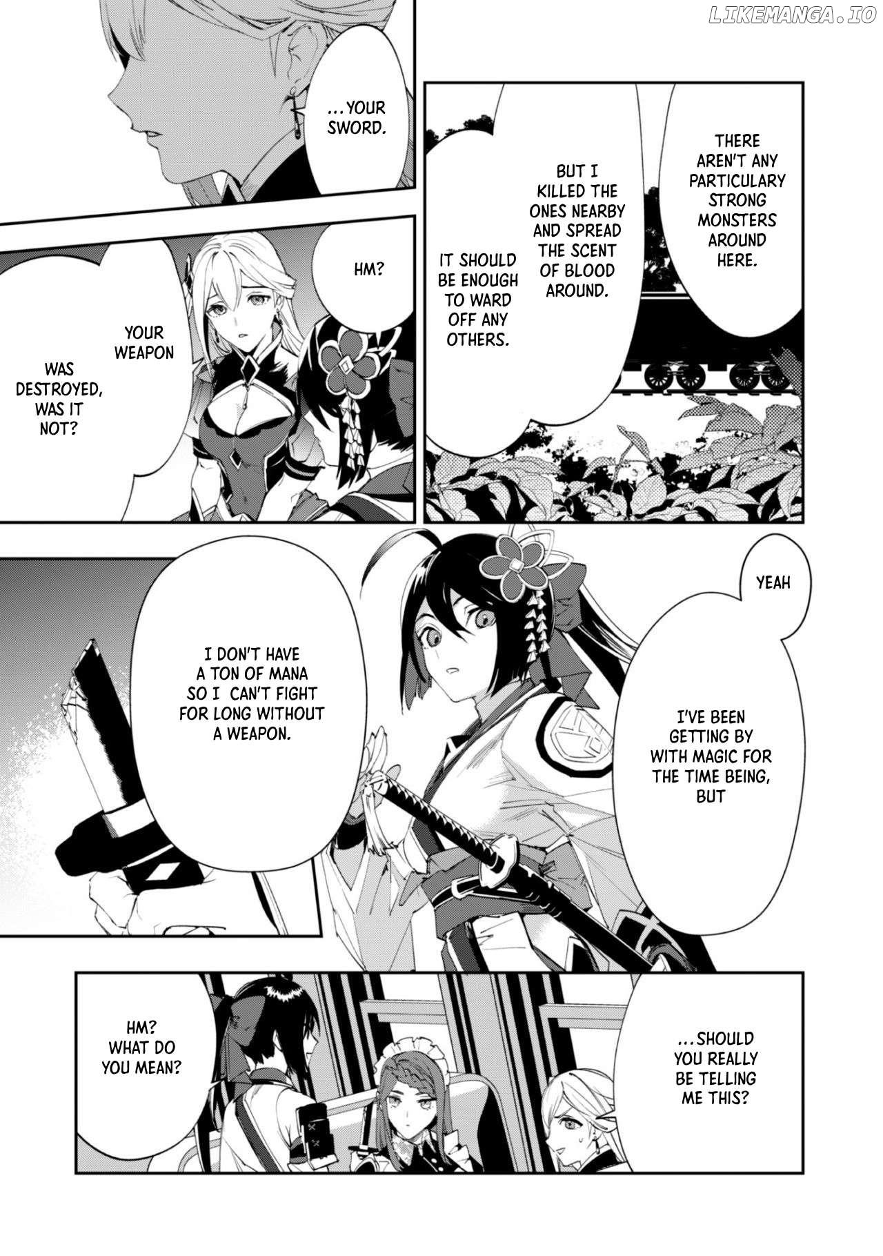 Hitokiri Shoujo Koushaku Reijou no Goei ni Naru Chapter 2 - page 21