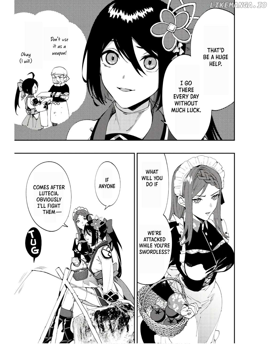 Hitokiri Shoujo Koushaku Reijou no Goei ni Naru Chapter 3 - page 15