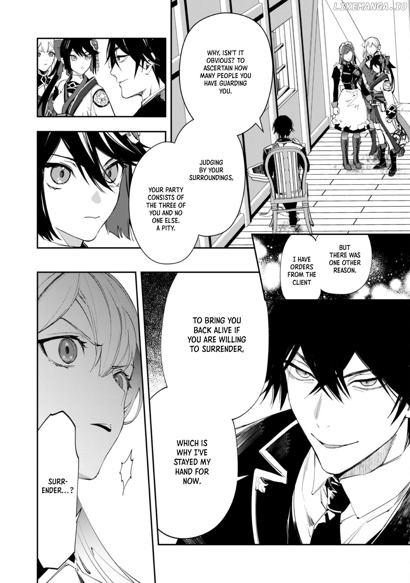 Hitokiri Shoujo Koushaku Reijou no Goei ni Naru Chapter 4 - page 2