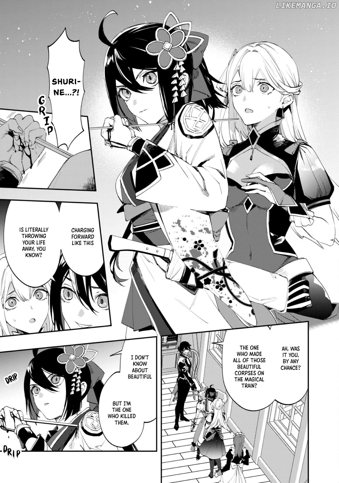 Hitokiri Shoujo Koushaku Reijou no Goei ni Naru Chapter 4 - page 7