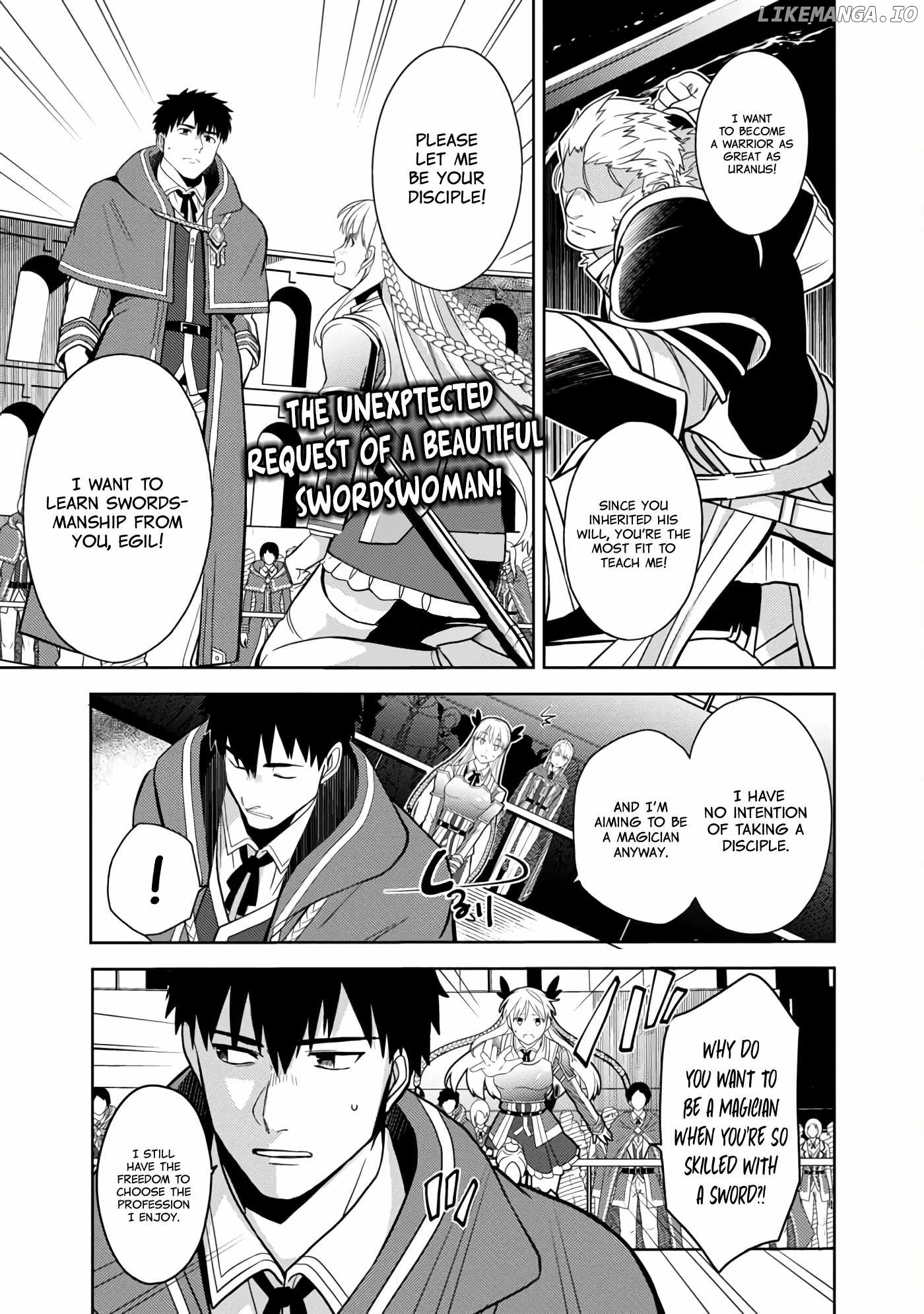 The reincarnated swordsman with 9999 strength wants to become a magician! chapter 4 - page 4