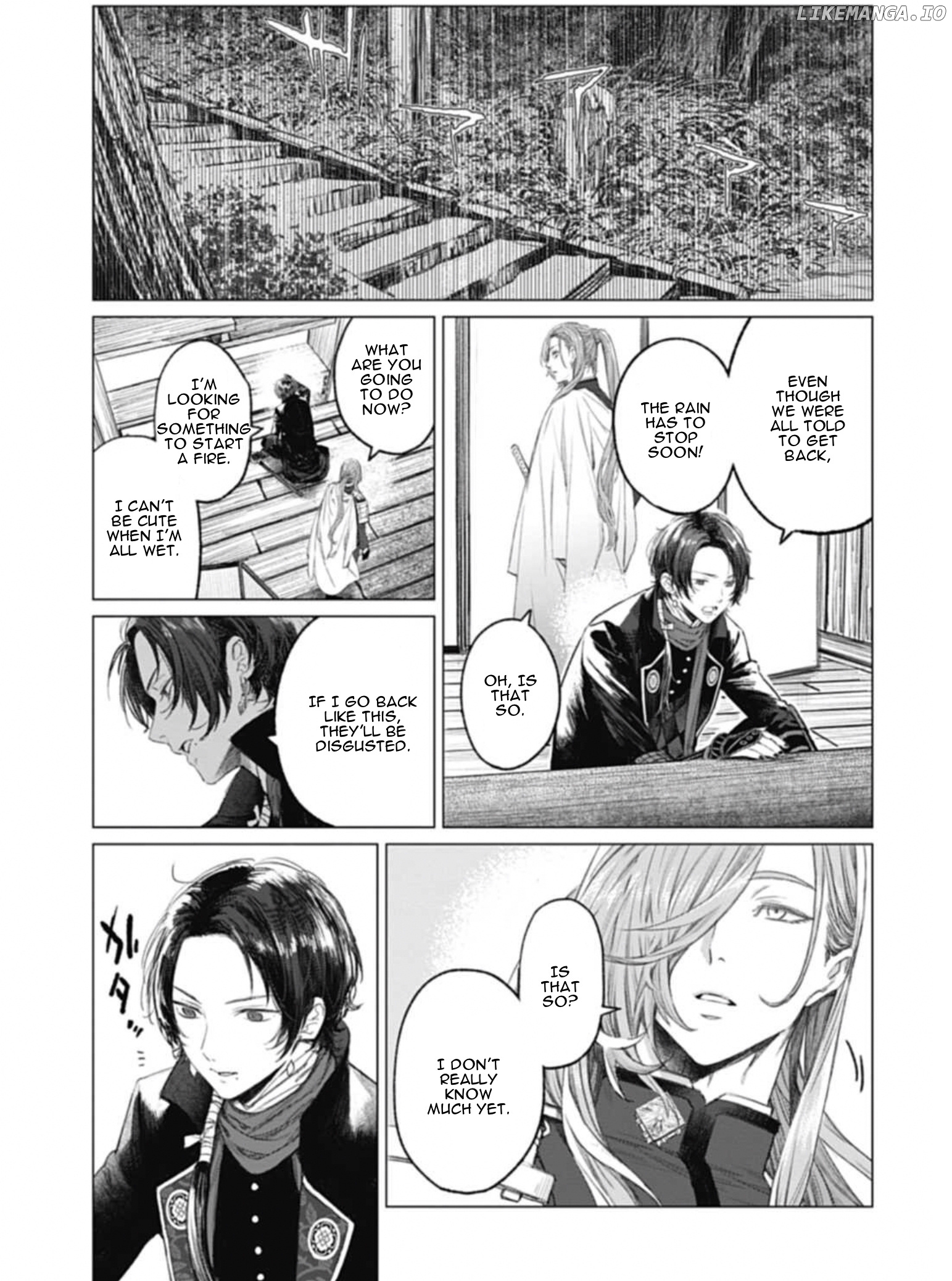 Touken Ranbu Side Story: Tale of Ayakashi chapter 4 - page 3