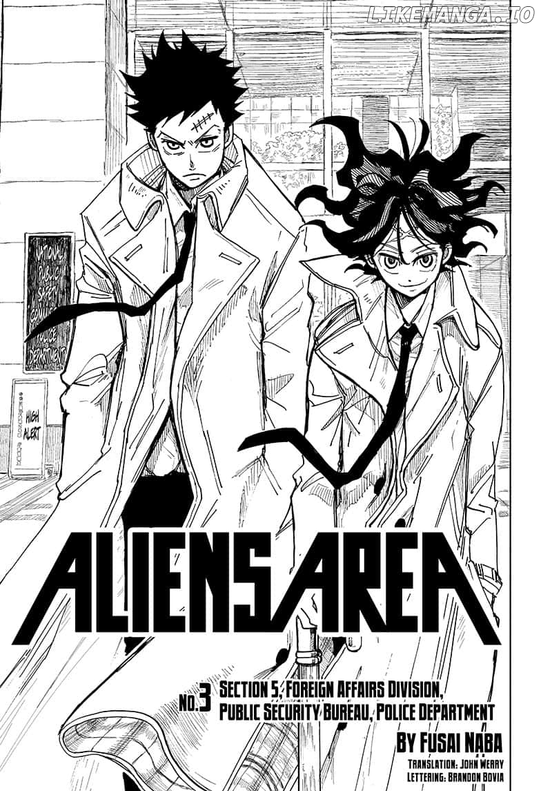 Aliens Area chapter 3 - page 1