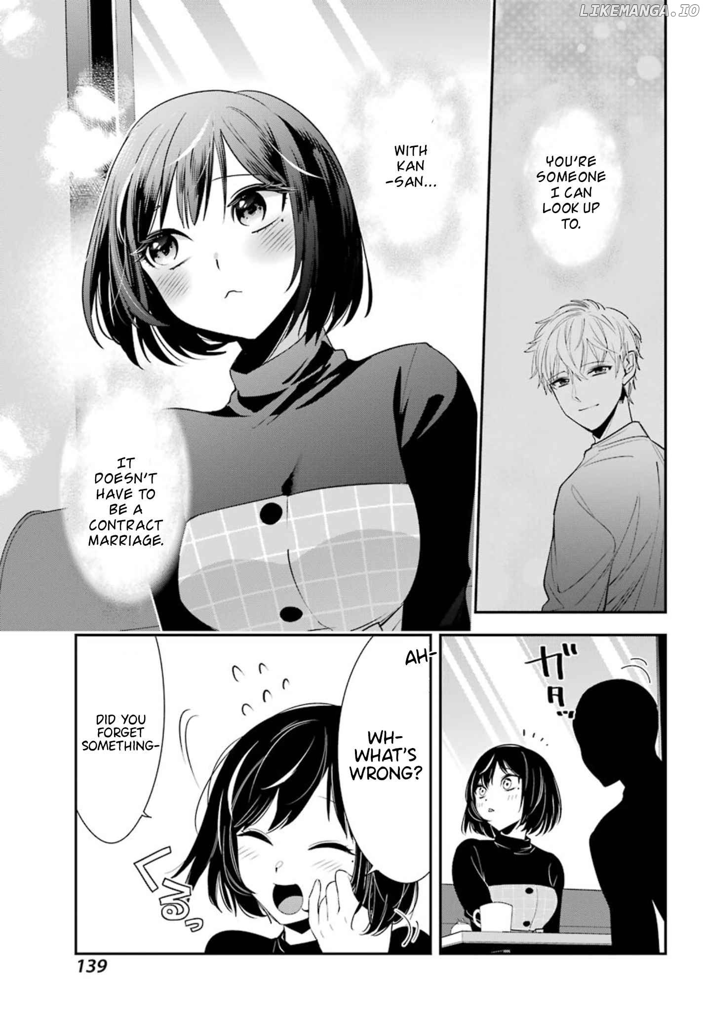 Watashi No Keiyaku Kekkon Ni Wa Uso Ga Aru chapter 3 - page 38