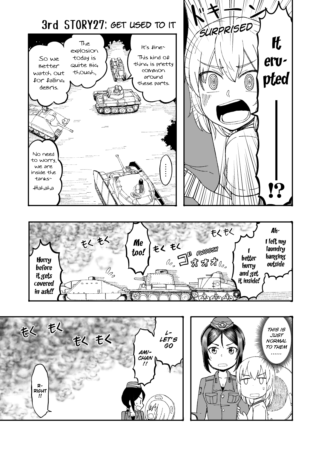 Girls Und Panzer - Middleschool Miho And Erika (Doujinshi) chapter 27 - page 1