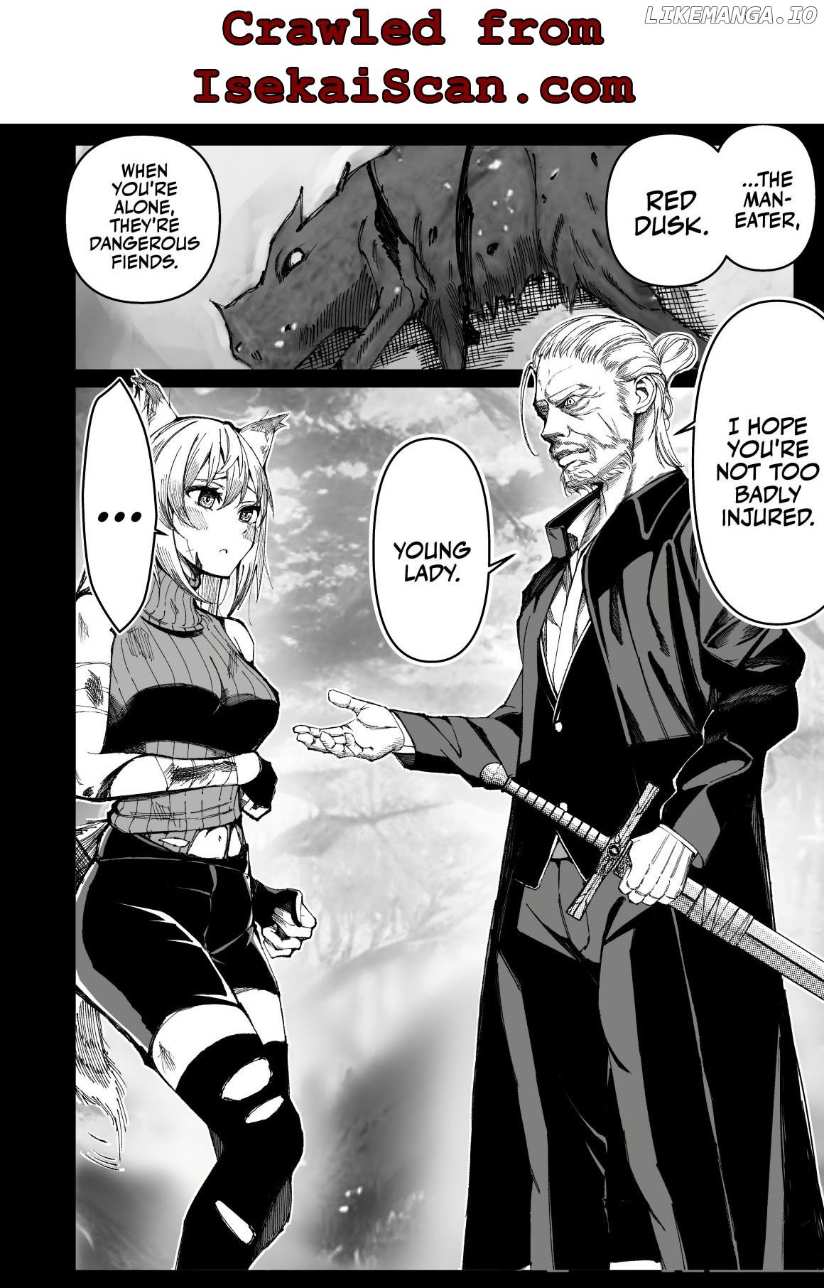 The Old Soldier Never Dies; He Takes On A Beast Girl chapter 1 - page 2