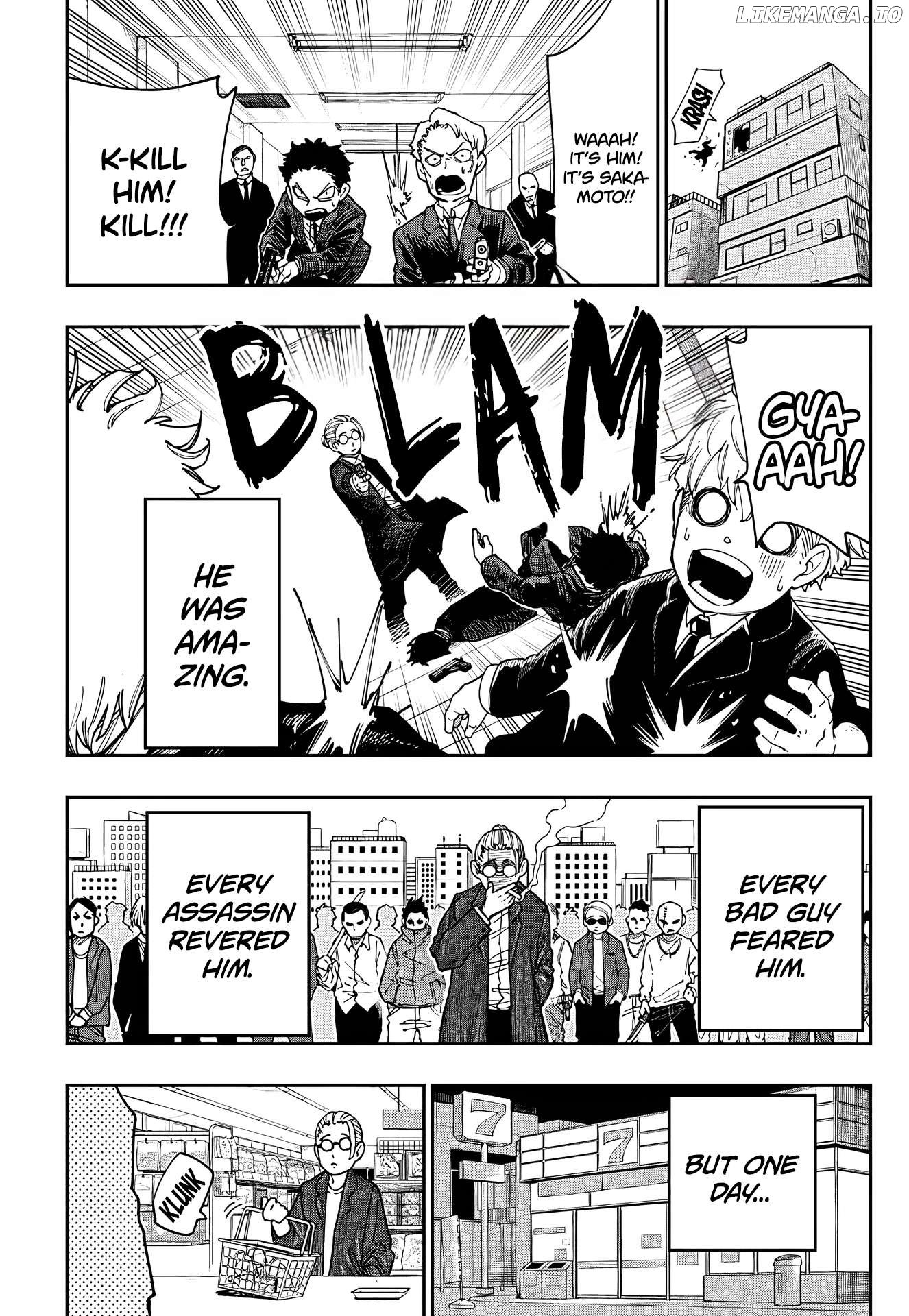 Sakamoto Holidays Chapter 1 - page 4