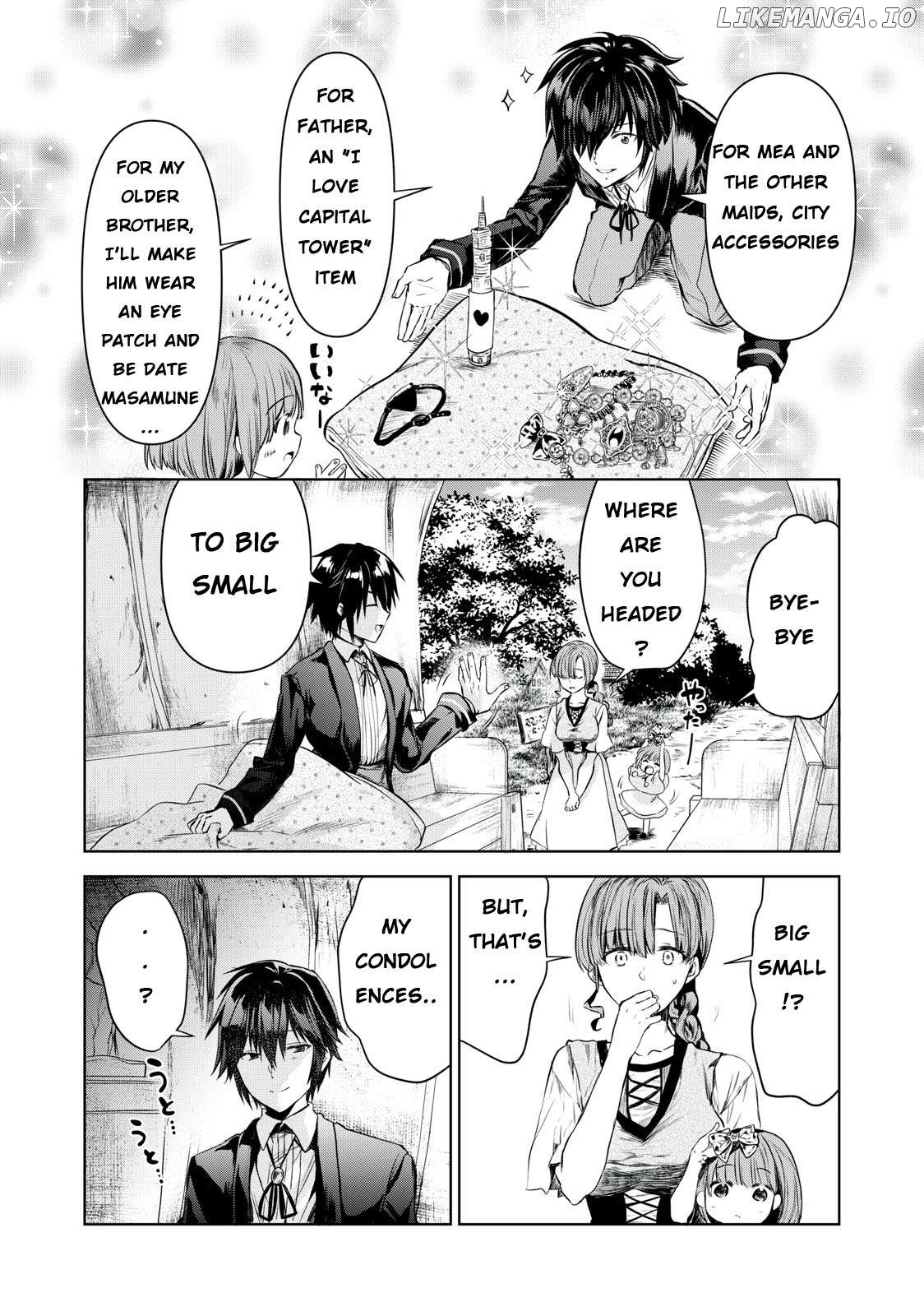 Tenshou Kizoku no Bannou Kaitaku Kara~ "Kakudai & Shukushou" Sukiru o Tsukatte Itara Saikyou Ryouchi ni Narimashita～ Chapter 1.1 - page 20