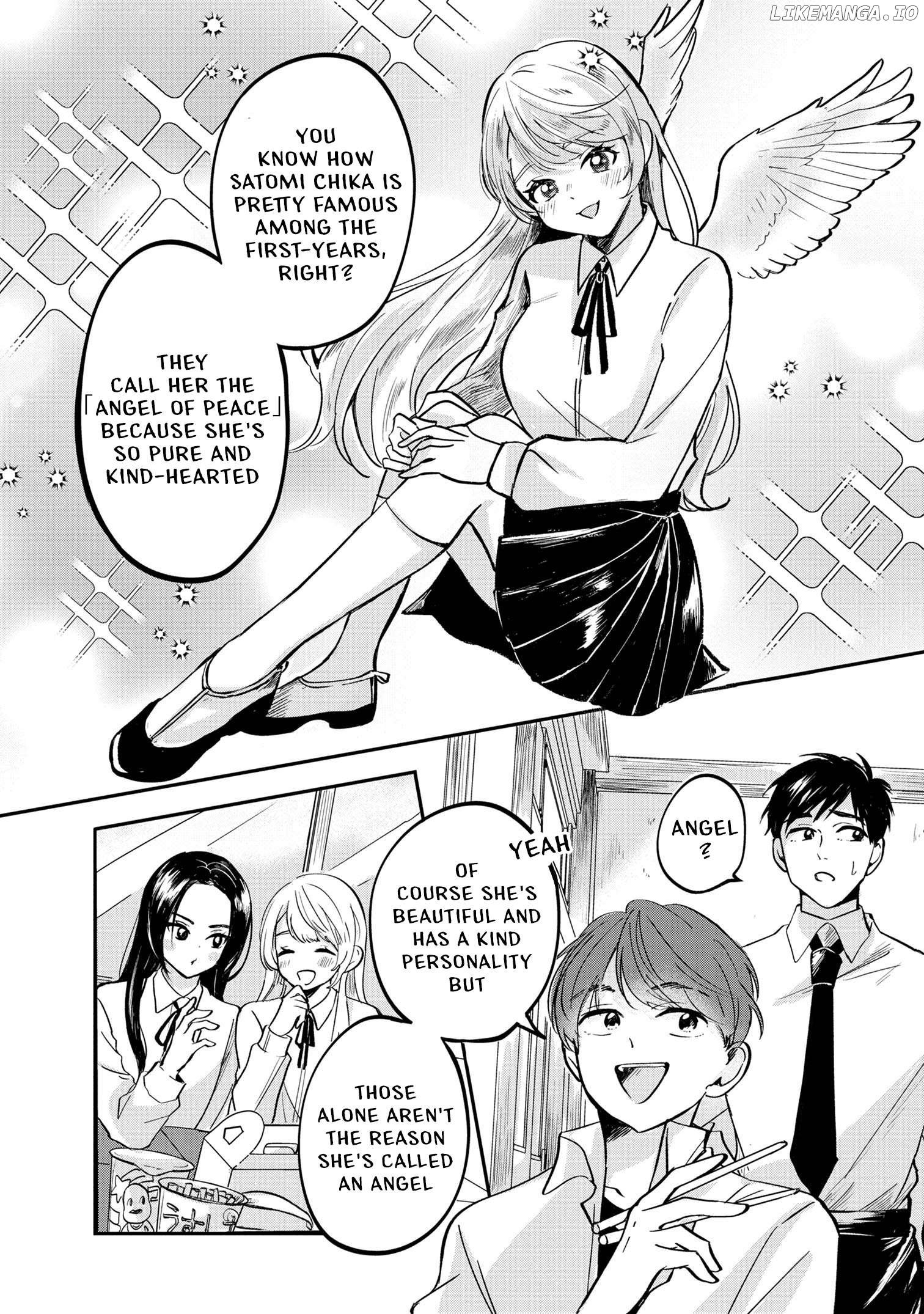 Aisare Tenshi na Classmate ga, Ore ni Dake Itazura ni Hohoemu Chapter 1 - page 6