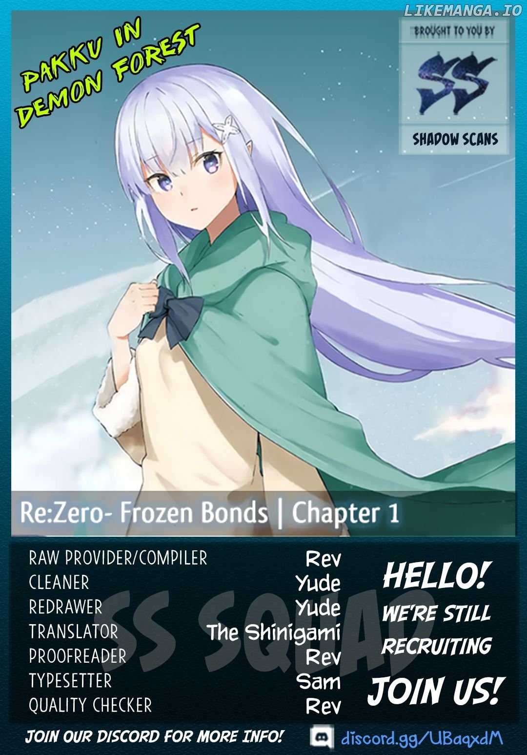 Rezero - Frozen Bond Chapter 1 - page 1