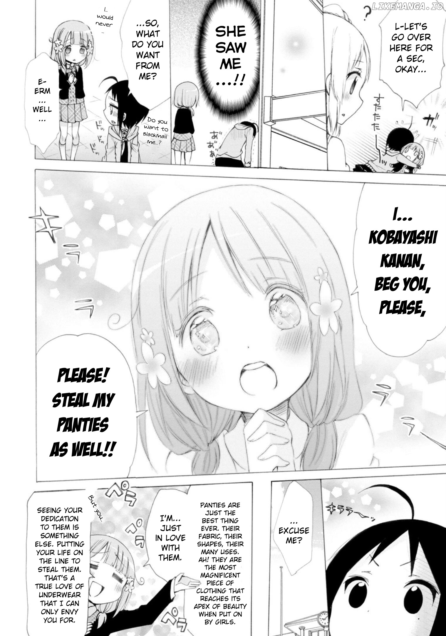 Boku No Joshiryoku Wa Ano Ko No Pantsu Ni Tsumatteiru. chapter 3 - page 4