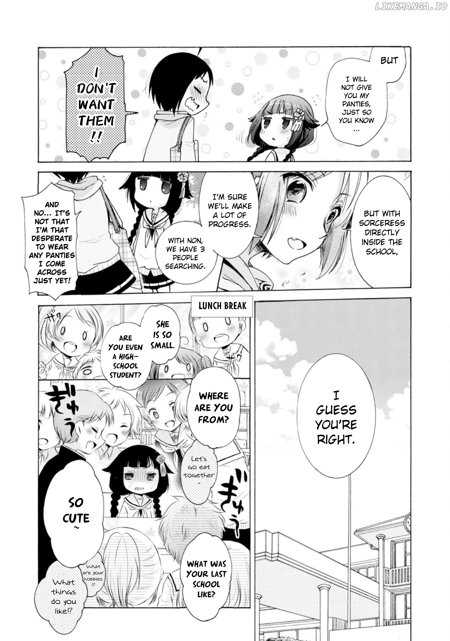 Boku No Joshiryoku Wa Ano Ko No Pantsu Ni Tsumatteiru. chapter 14 - page 12