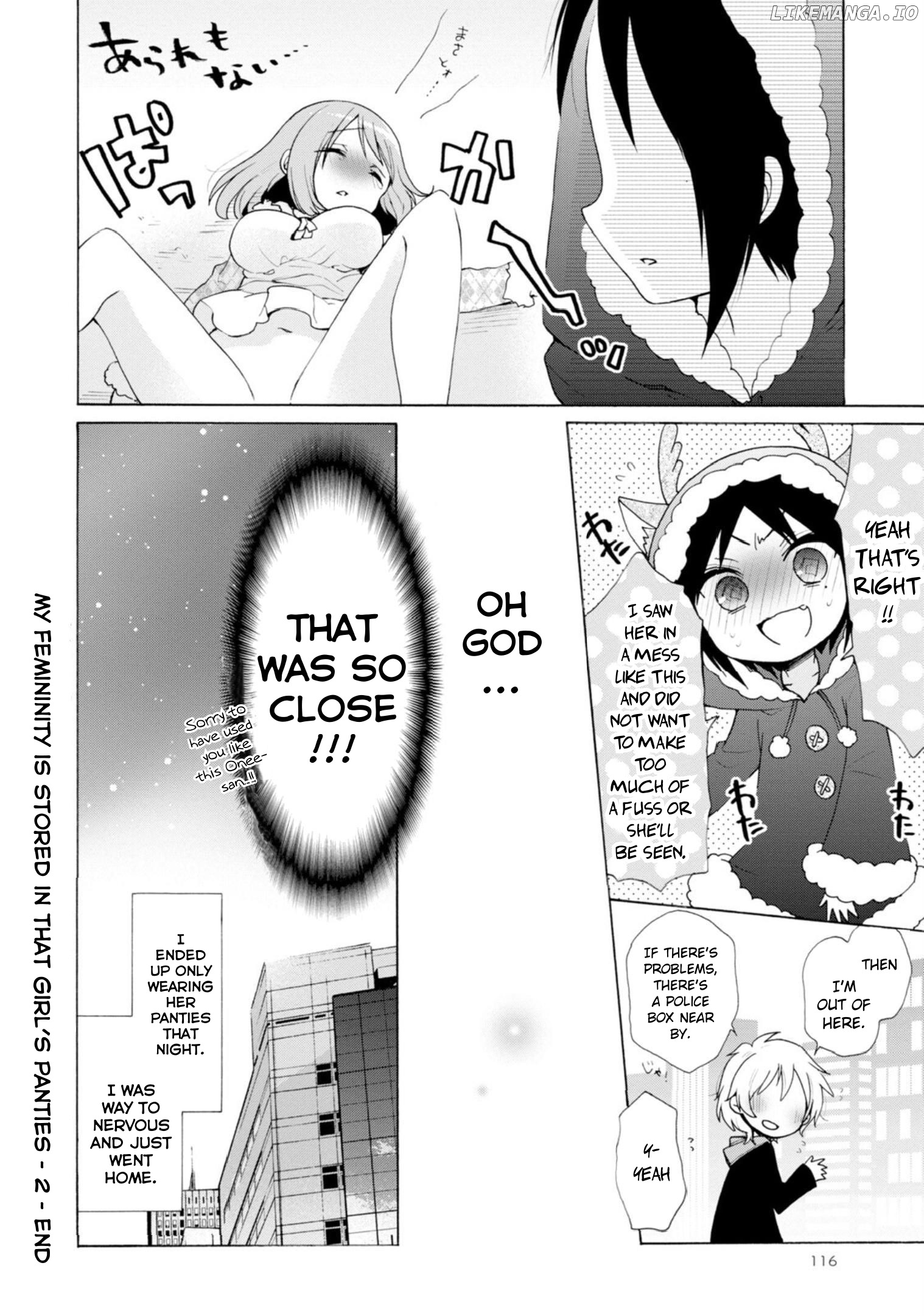 Boku No Joshiryoku Wa Ano Ko No Pantsu Ni Tsumatteiru. chapter 11.1 - page 11