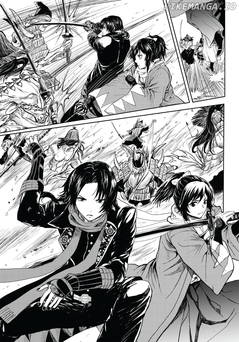 Manga Musical "Touken Ranbu" Bakumatsu Tenrouden chapter 2 - page 14